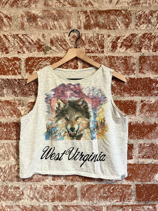 Remade: Recut Tank: West Virginia Wolf