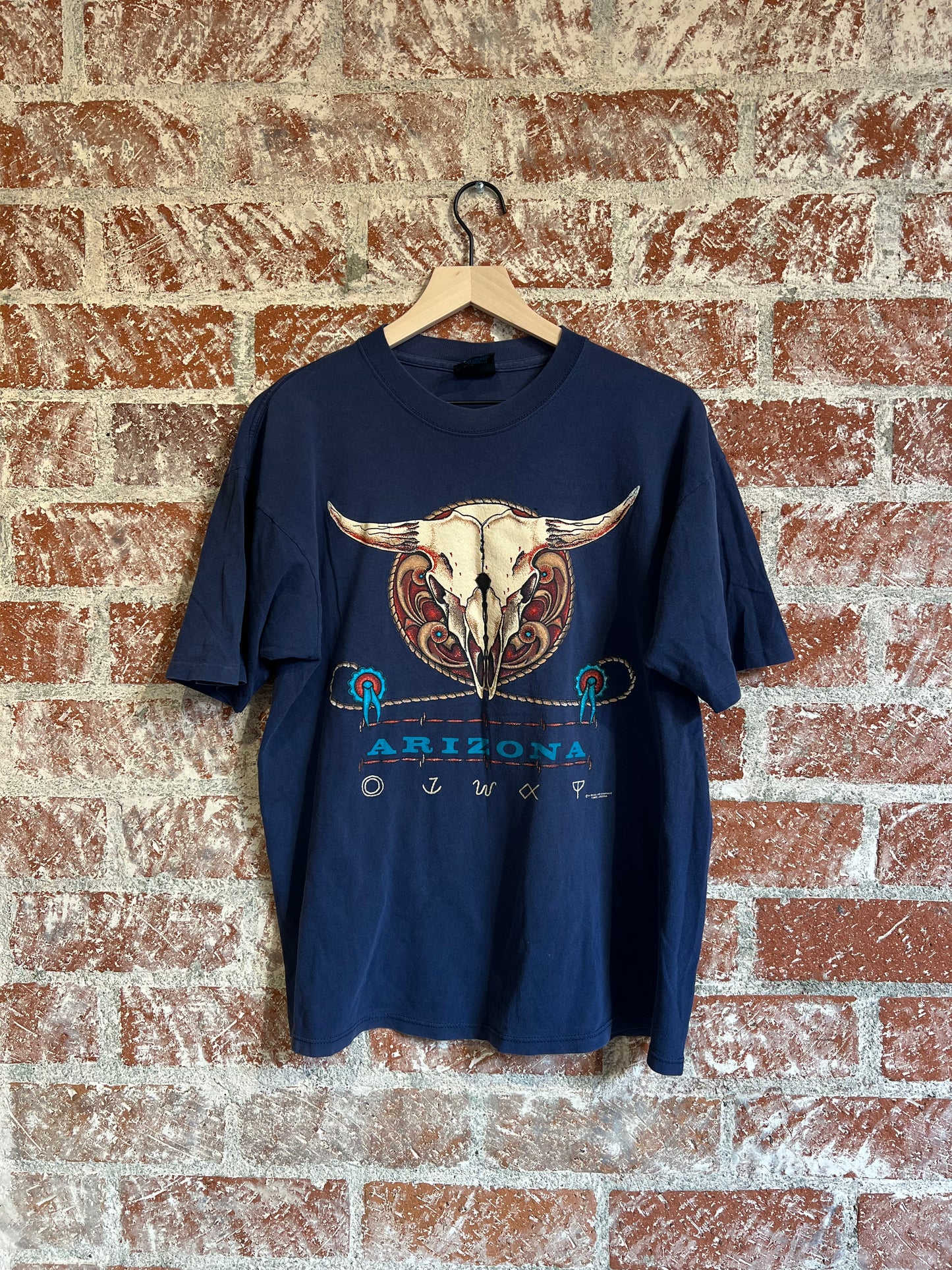 Vintage Tee: Arizona Skull