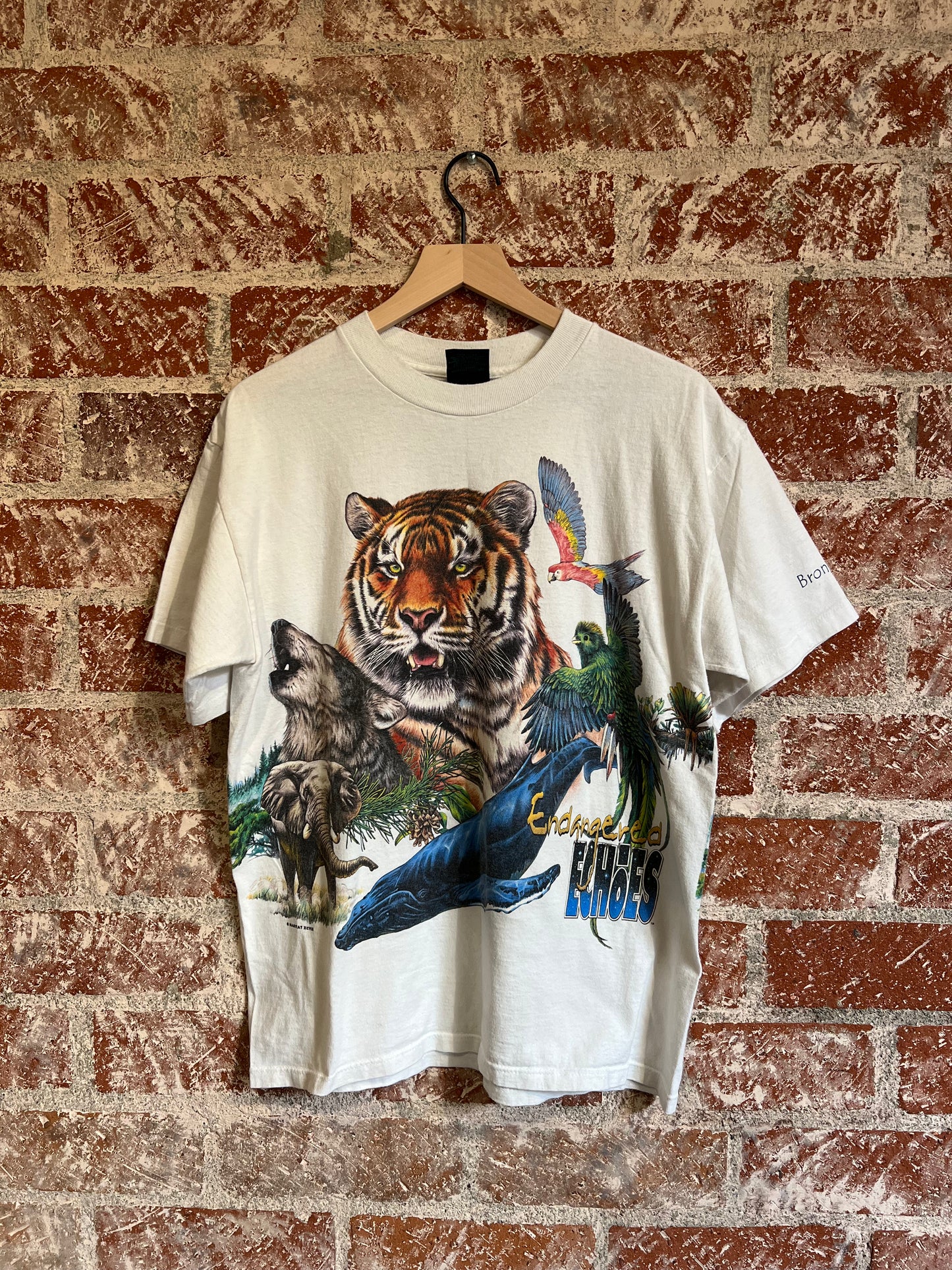Vintage Tee: Endangered Echoes