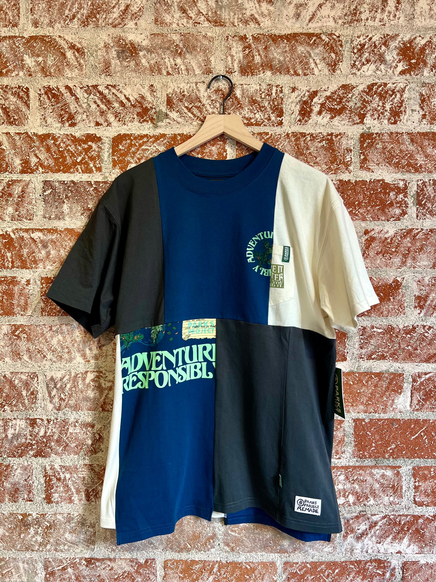 Remade Tee: Adventure Responsibly