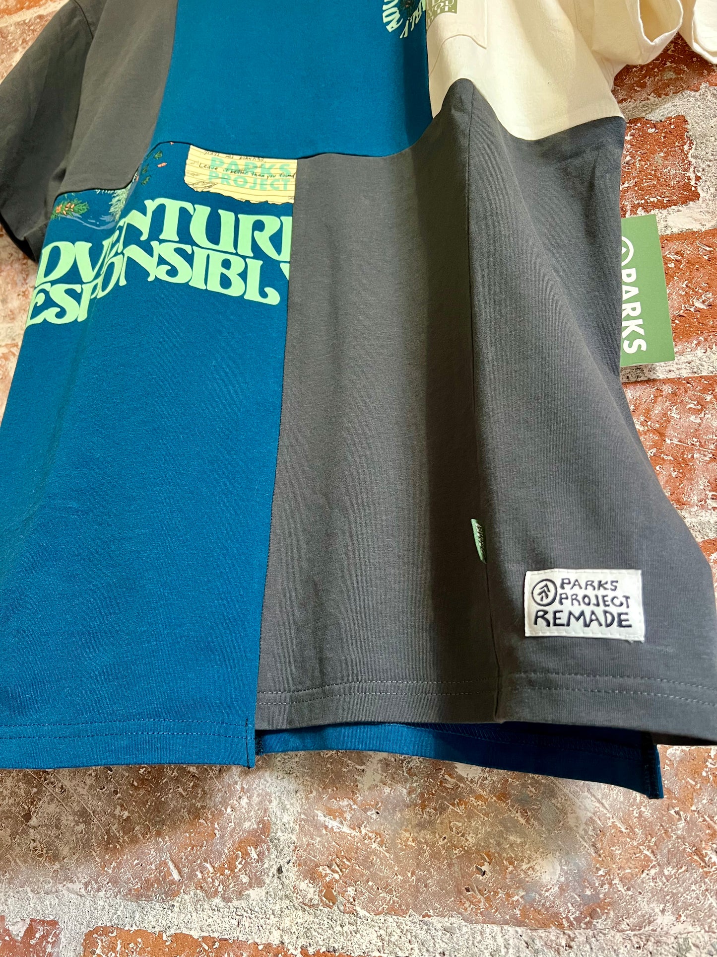 Remade Tee: Adventure Responsibly