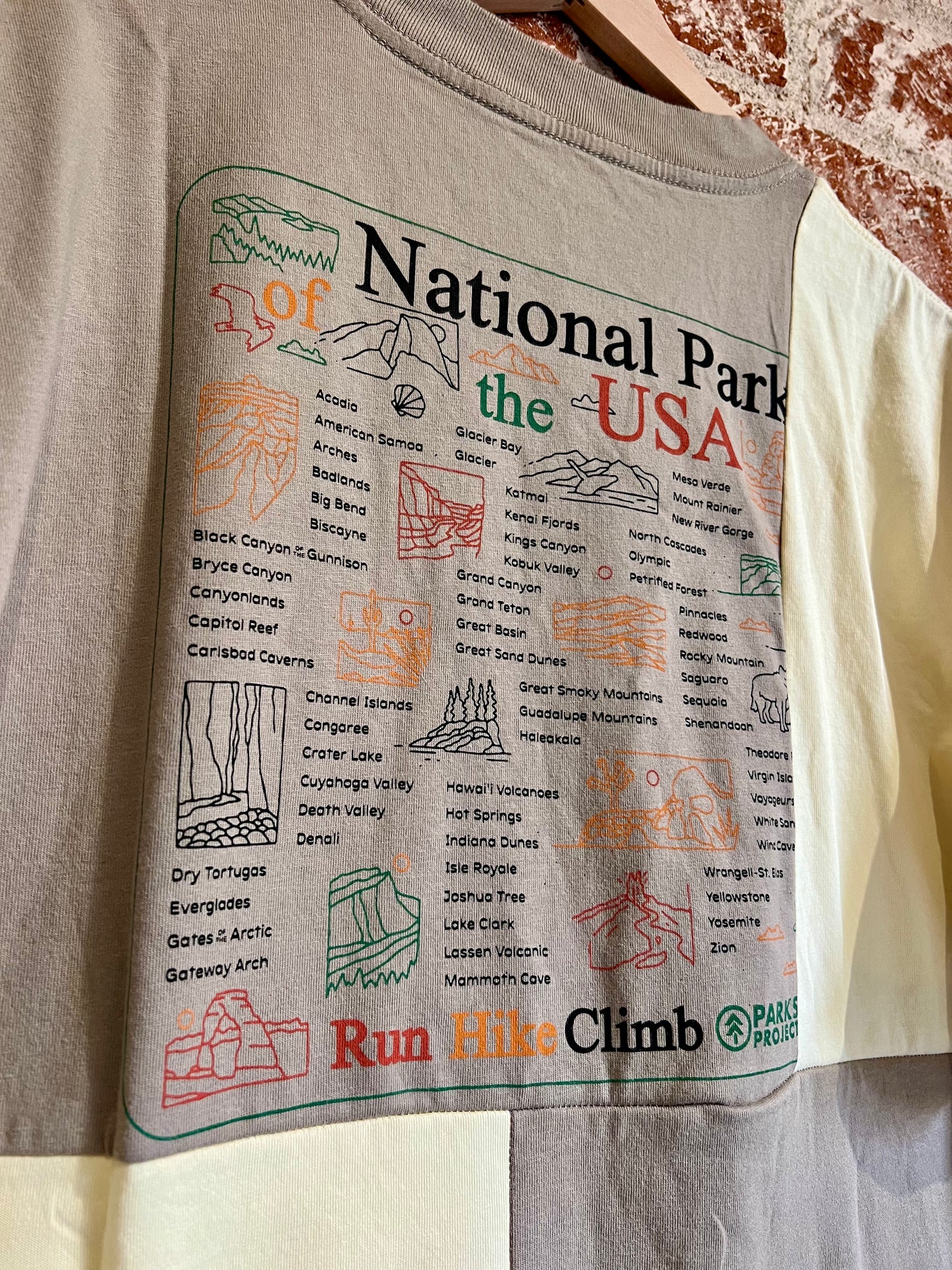 Remade Tee: National Parks of the USA