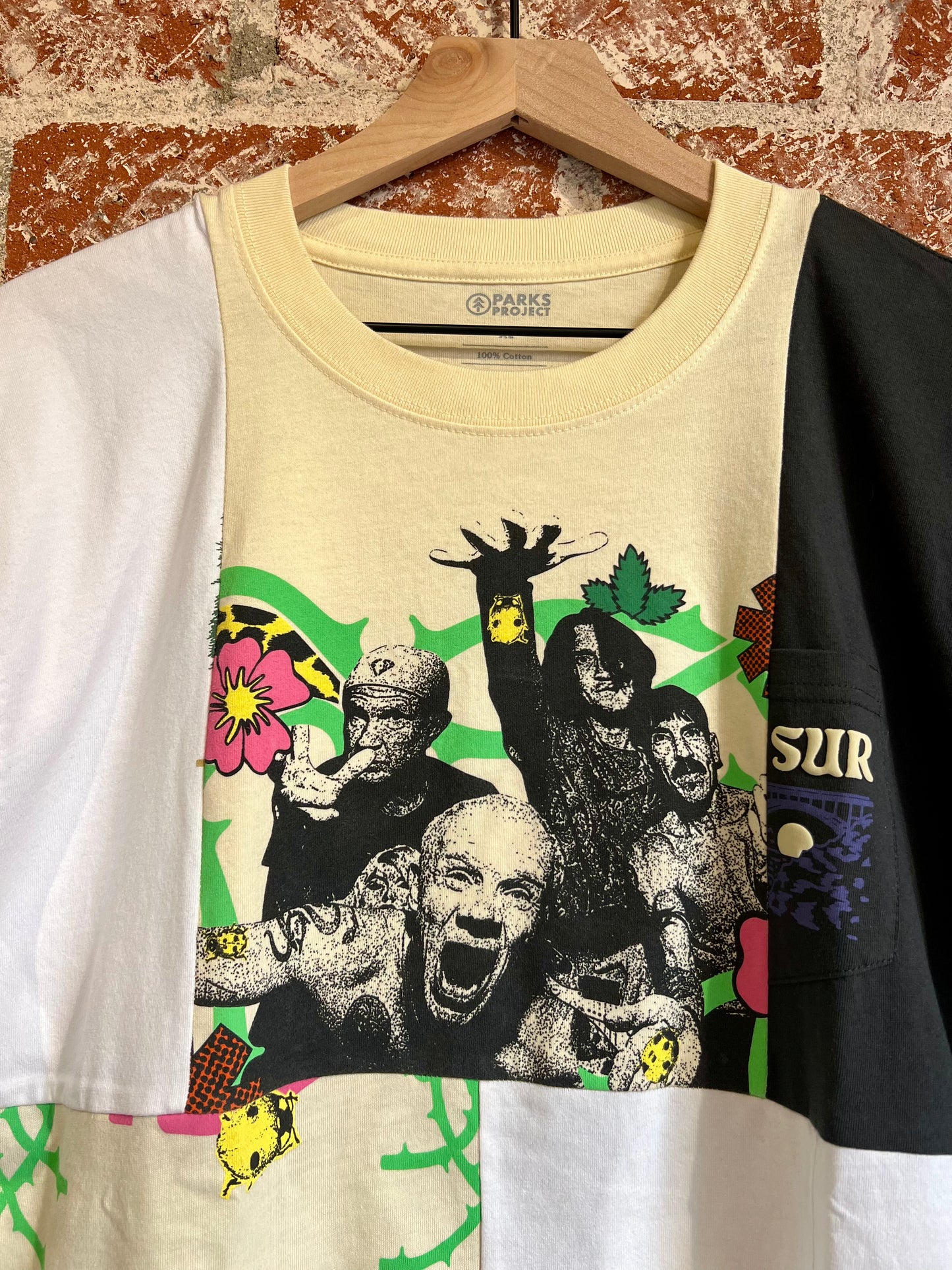 Remade Tee: Red Hot Chili Peppers Faces
