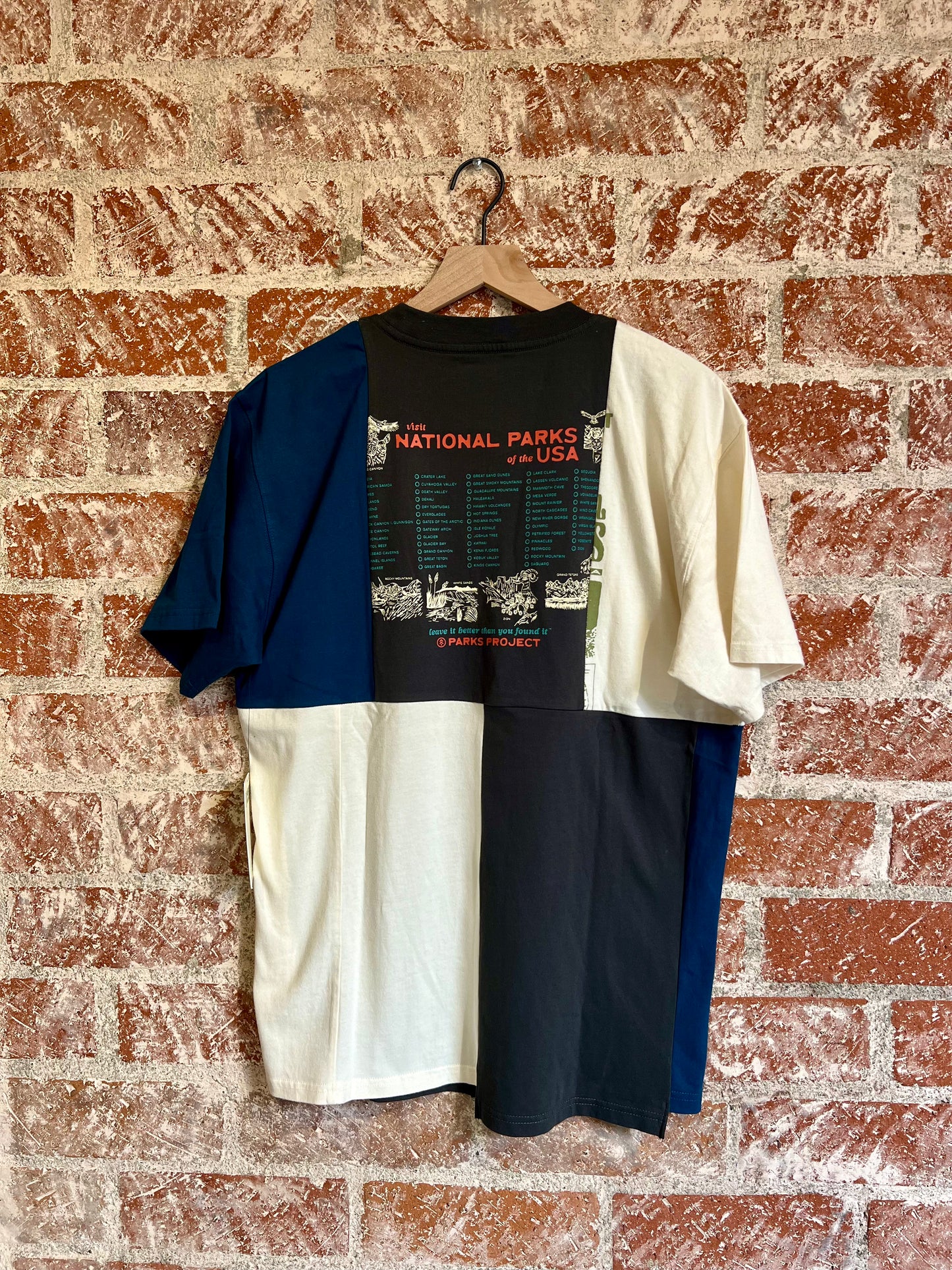 Remade Tee: National Parks Checklist