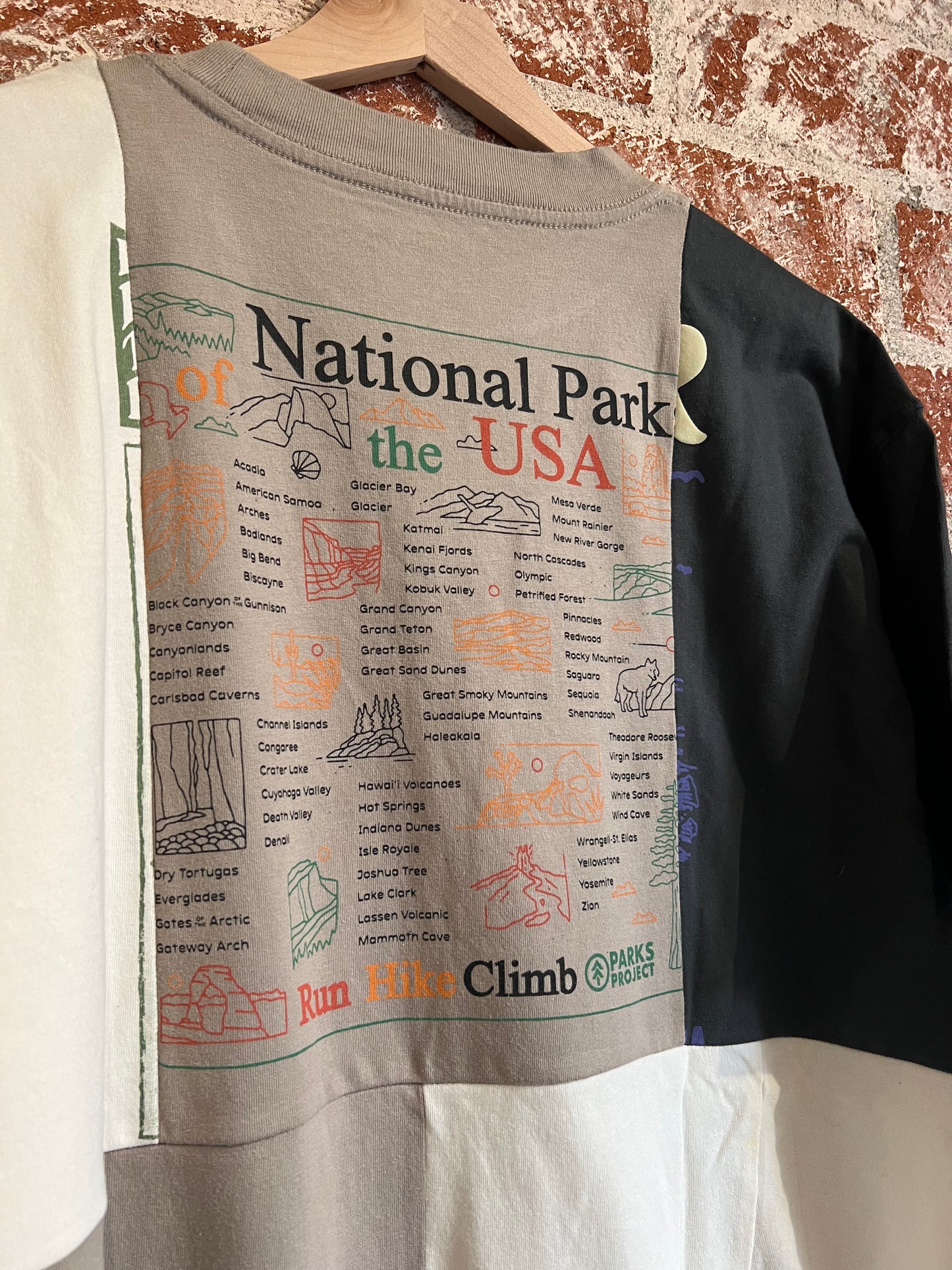 Remade Tee: USA National Parks