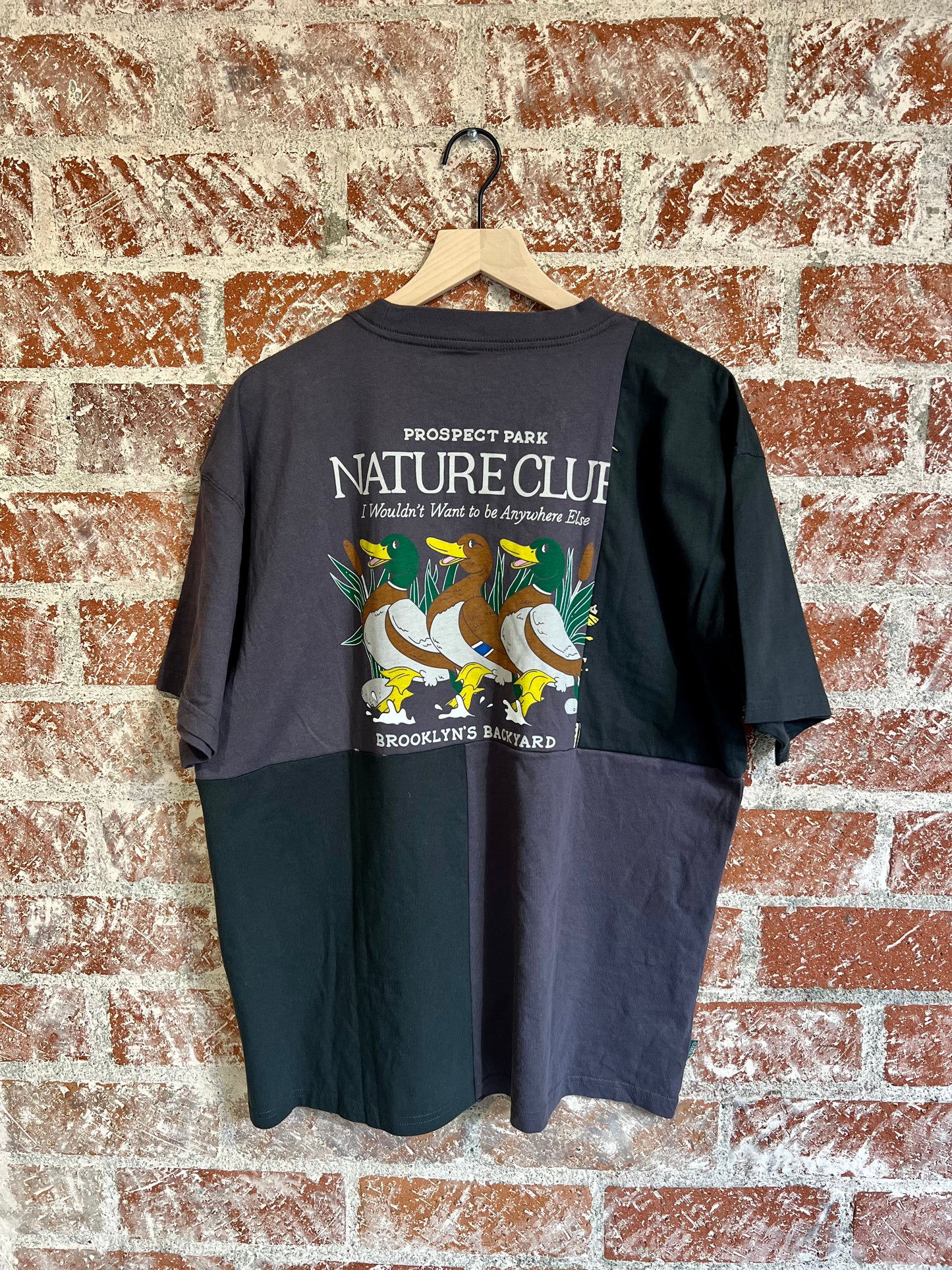 Remade Tee: Nature Club Grey