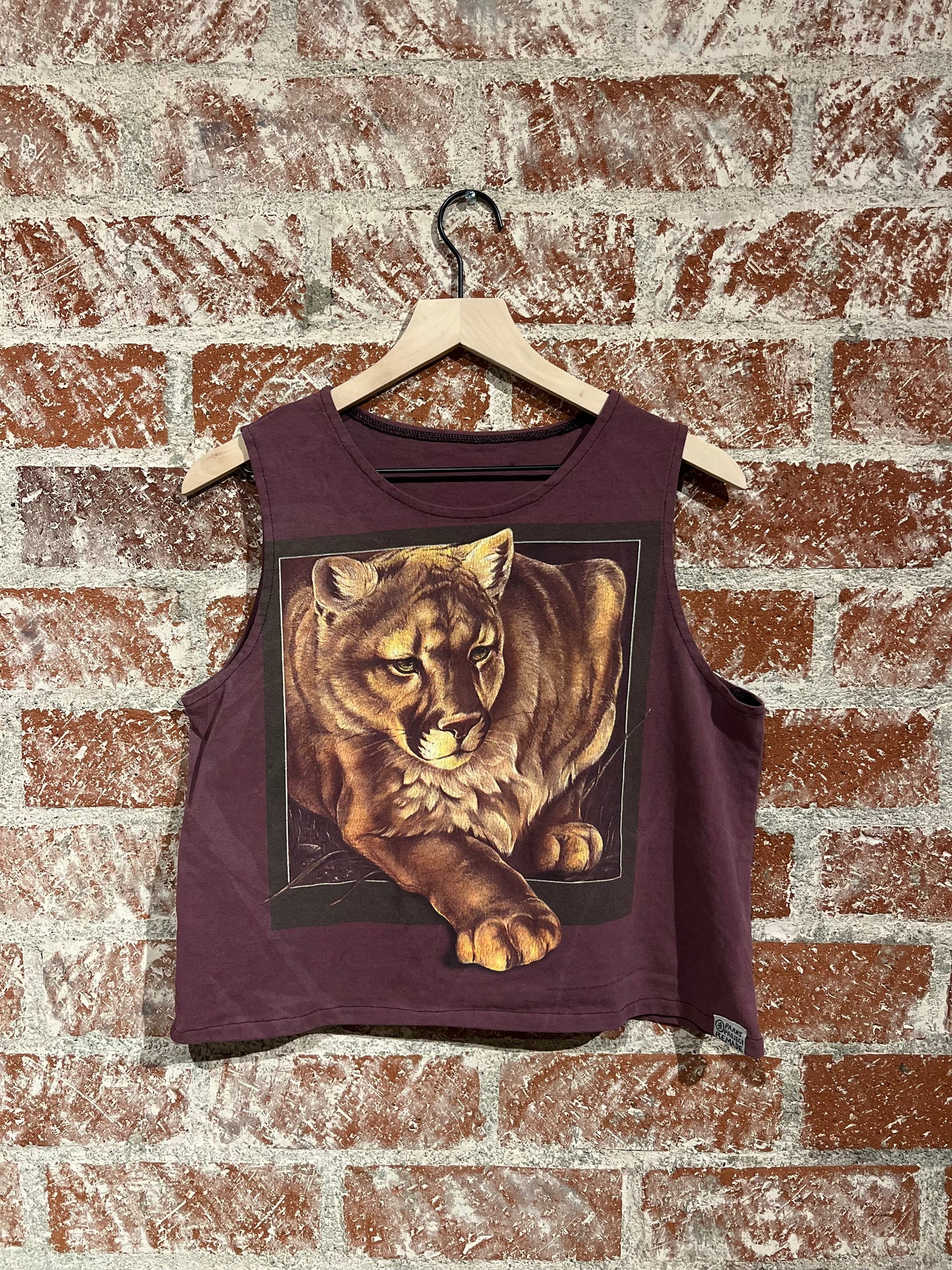 Remade Tank S: Resting Mountain Lion