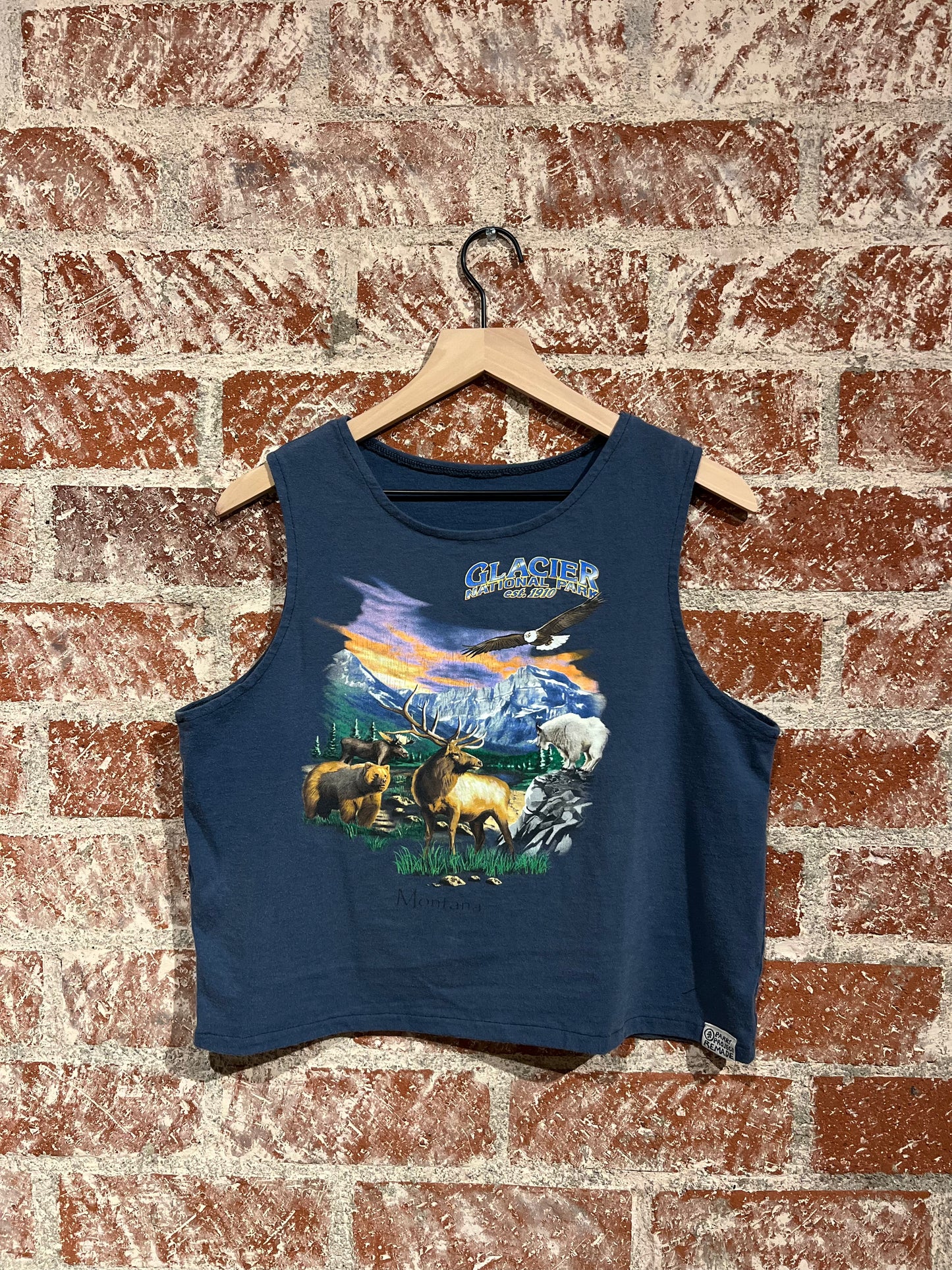 Remade Tank M: Glacier National Park