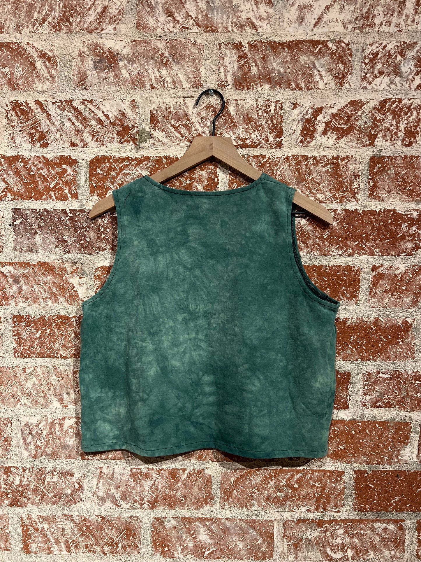 Remade Tank M: Hummingbirds Green