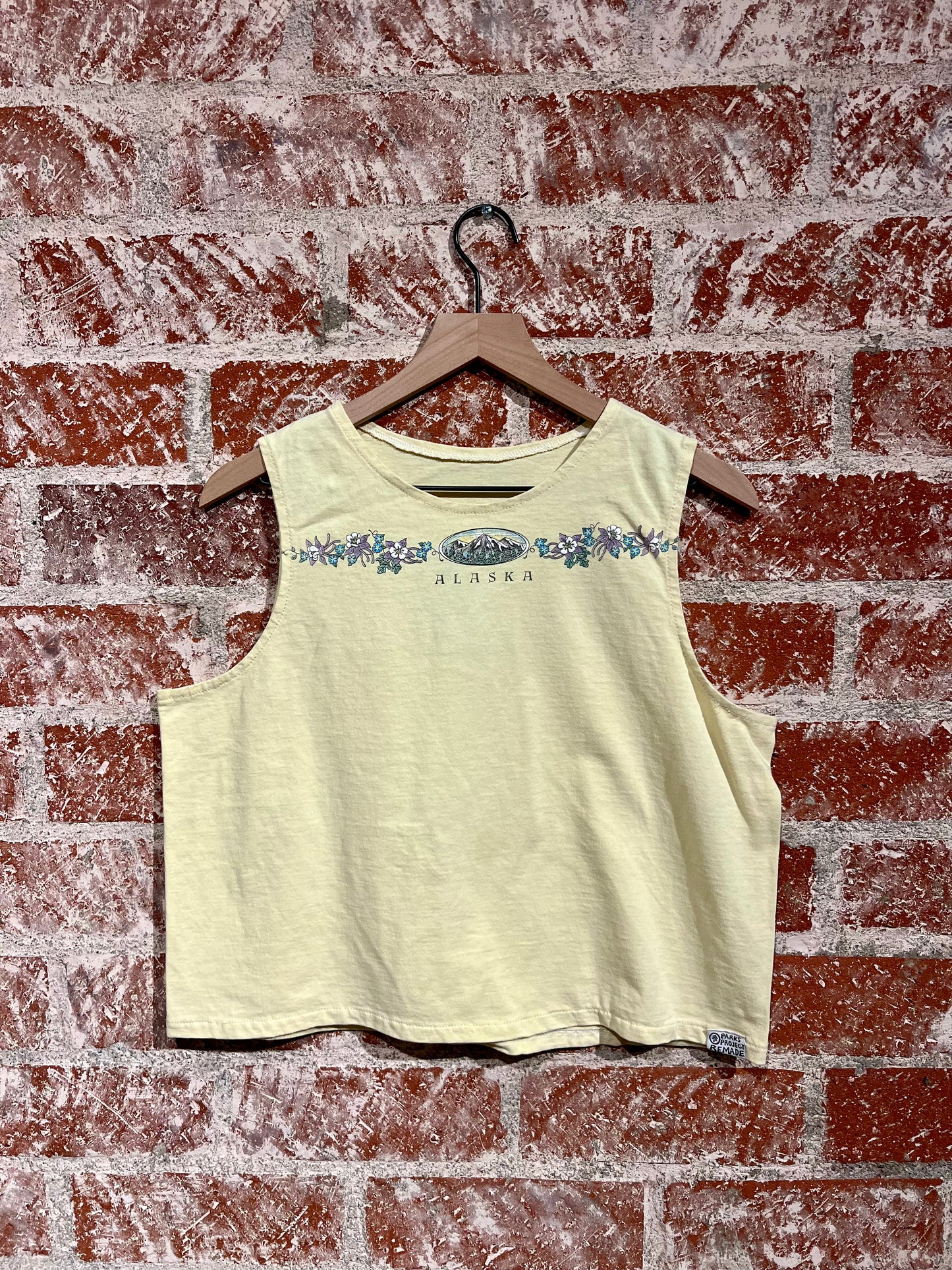 Remade Tank L: Floral Alaska