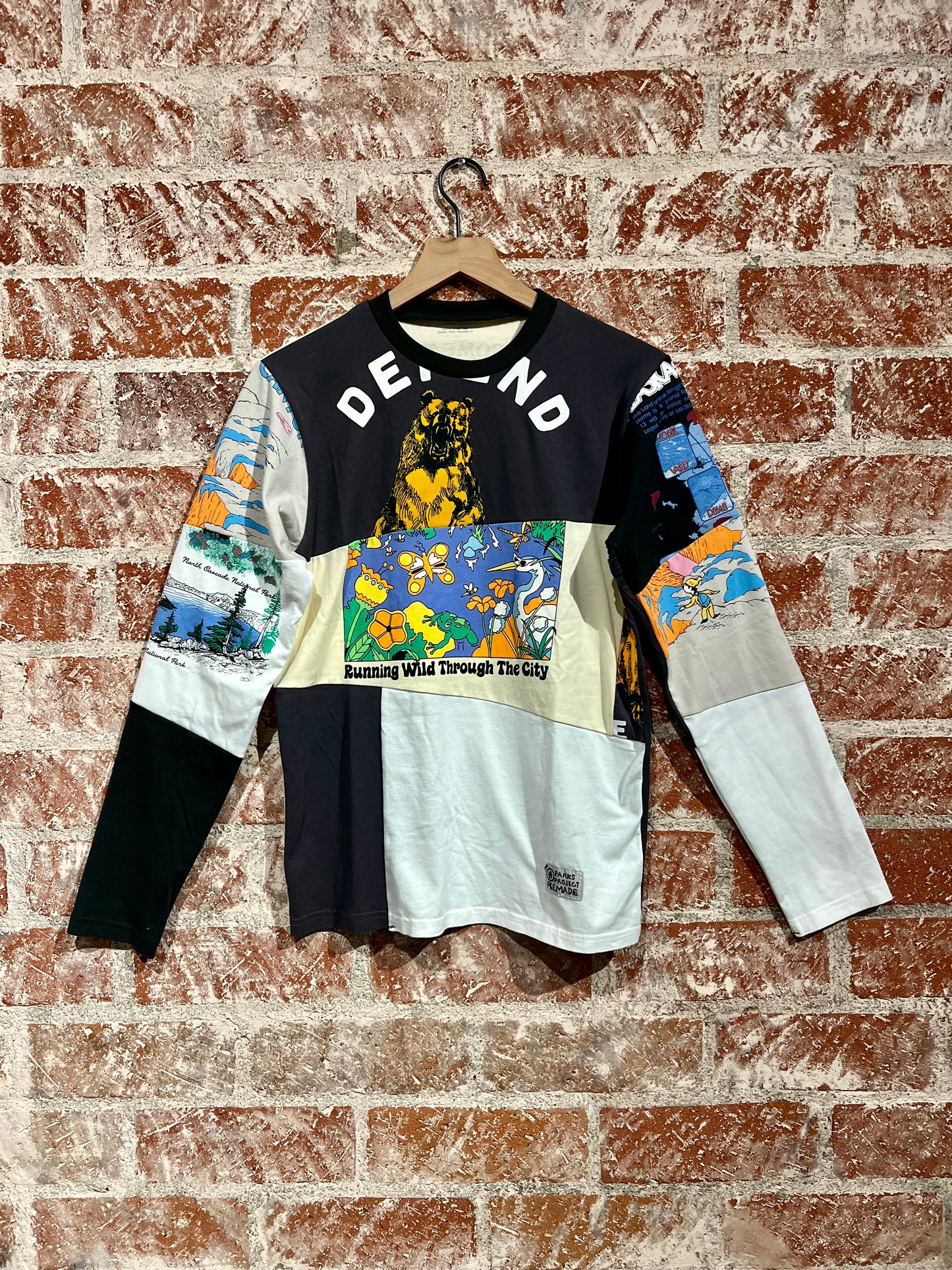 Remade Tee XXS: Defend LA River Splice