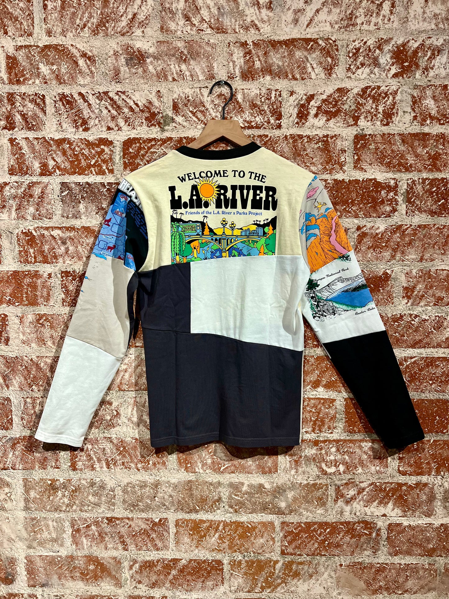 Remade Tee XXS: Defend LA River Splice