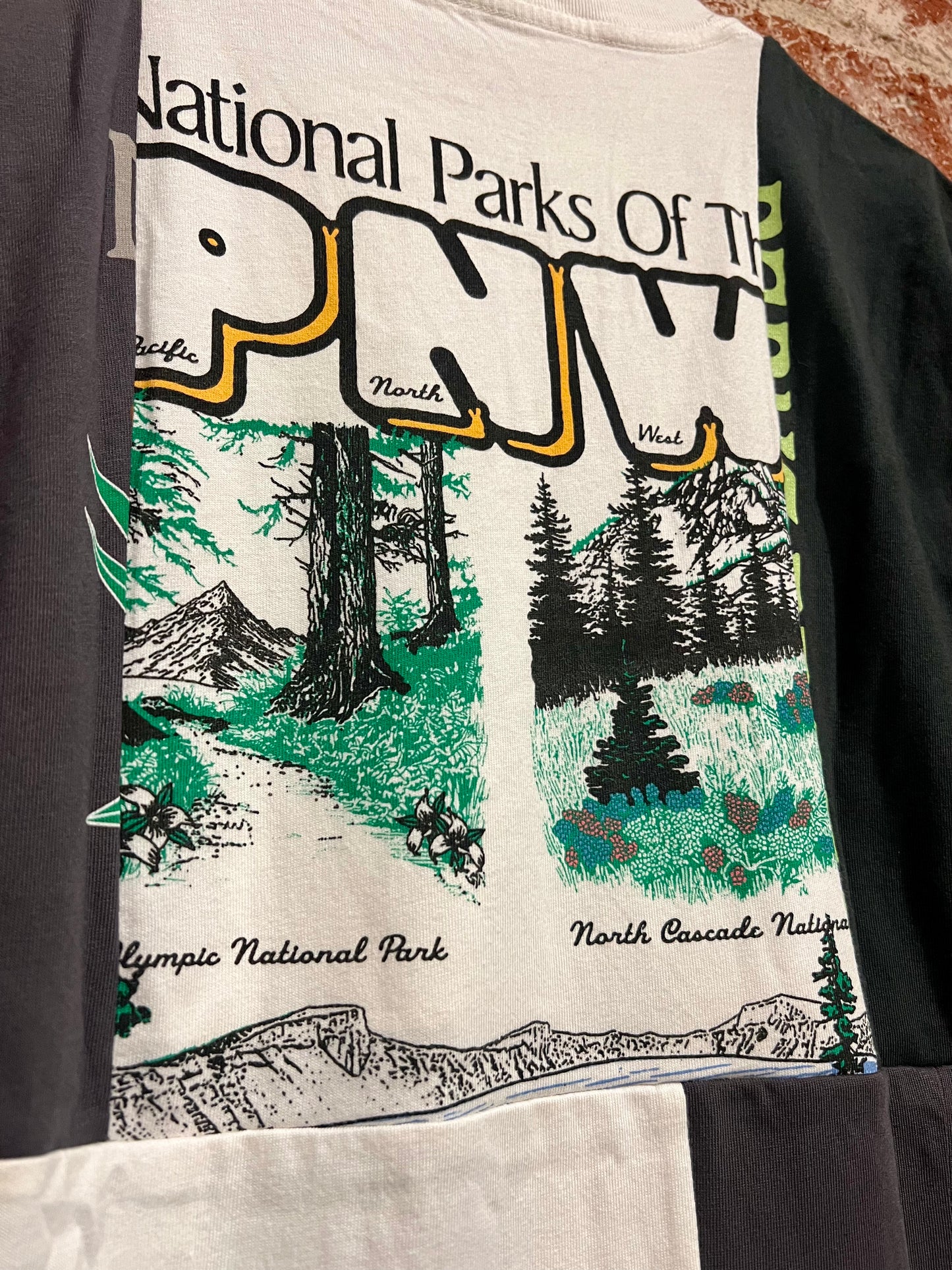 Remade Tee XXS: PNW Parks