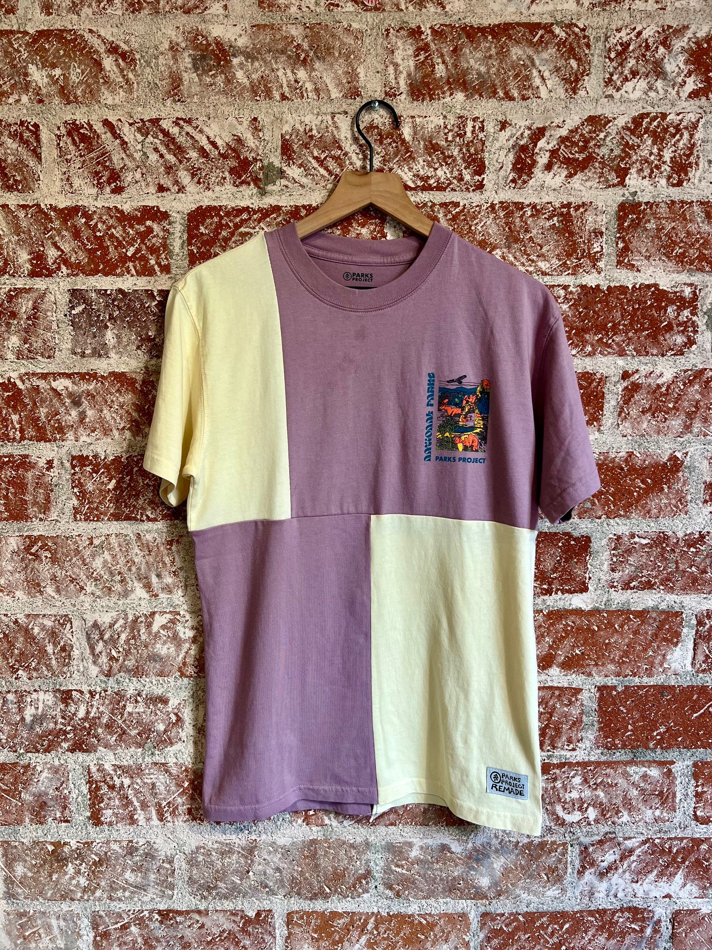Remade Tee XS: National Parks Purple