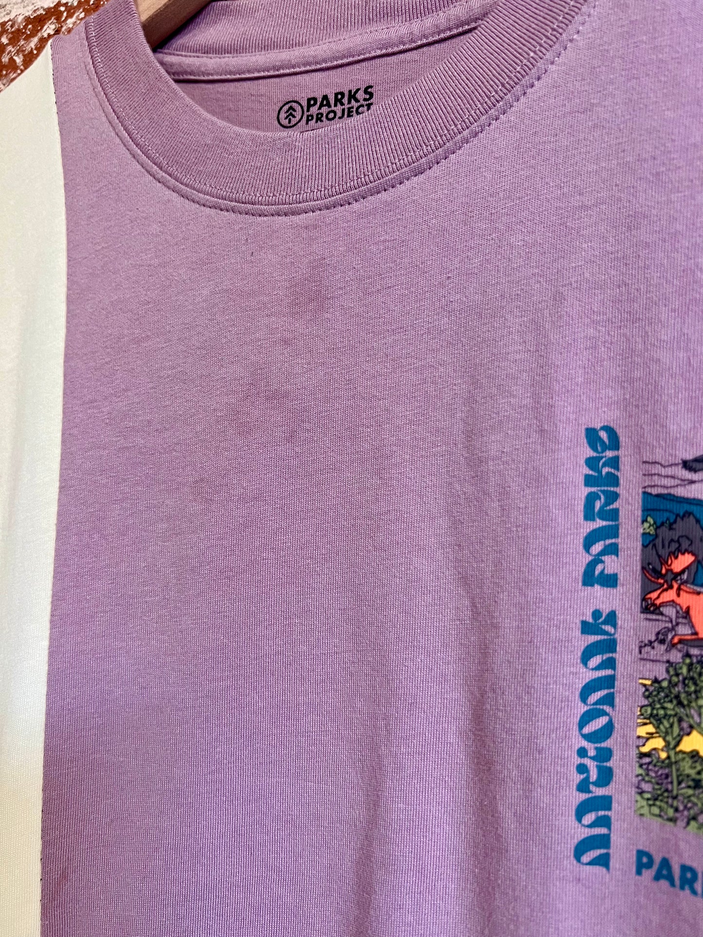 Remade Tee XS: National Parks Purple