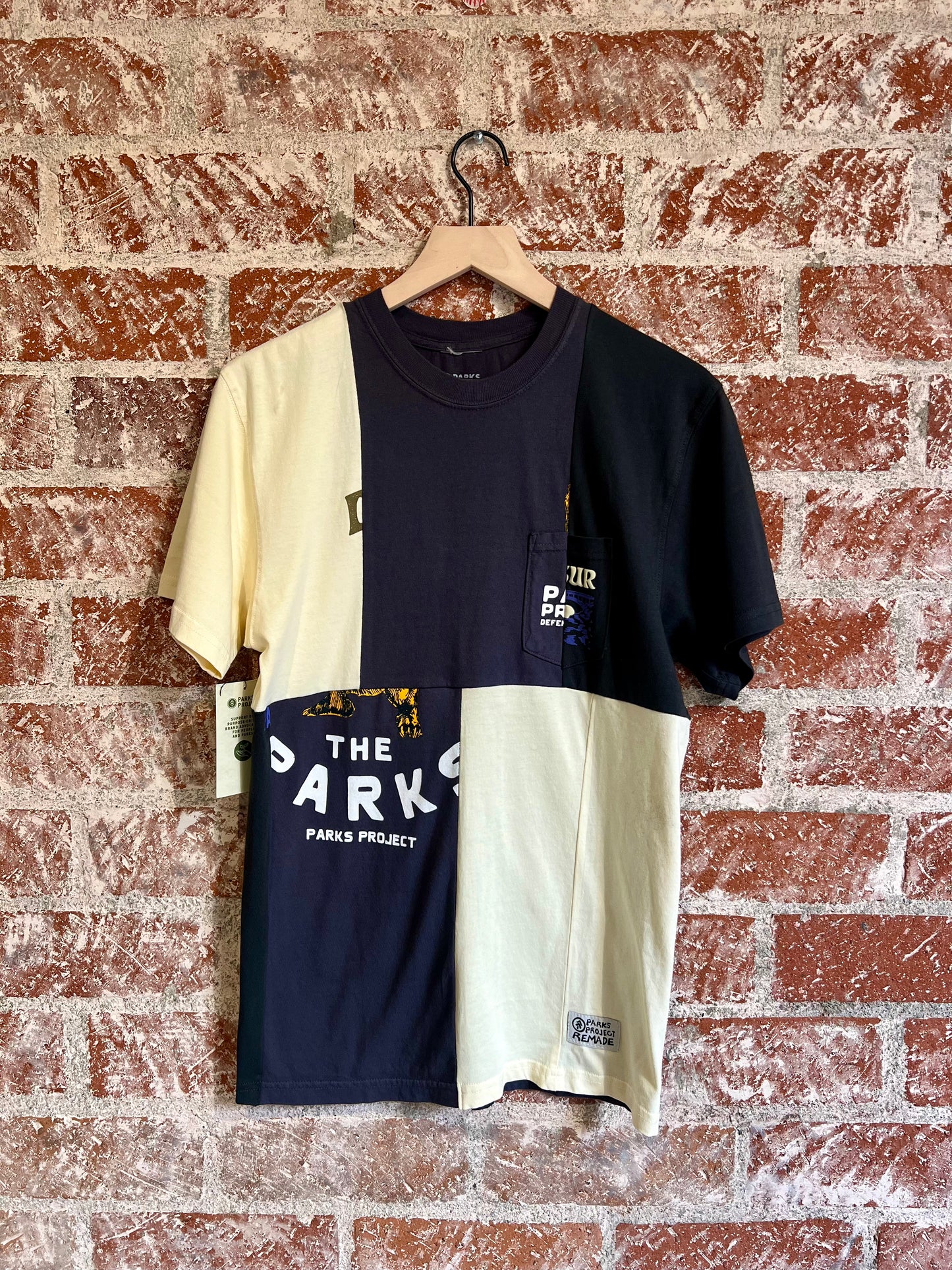 Remade Tee XS: Defend the Parks Cream