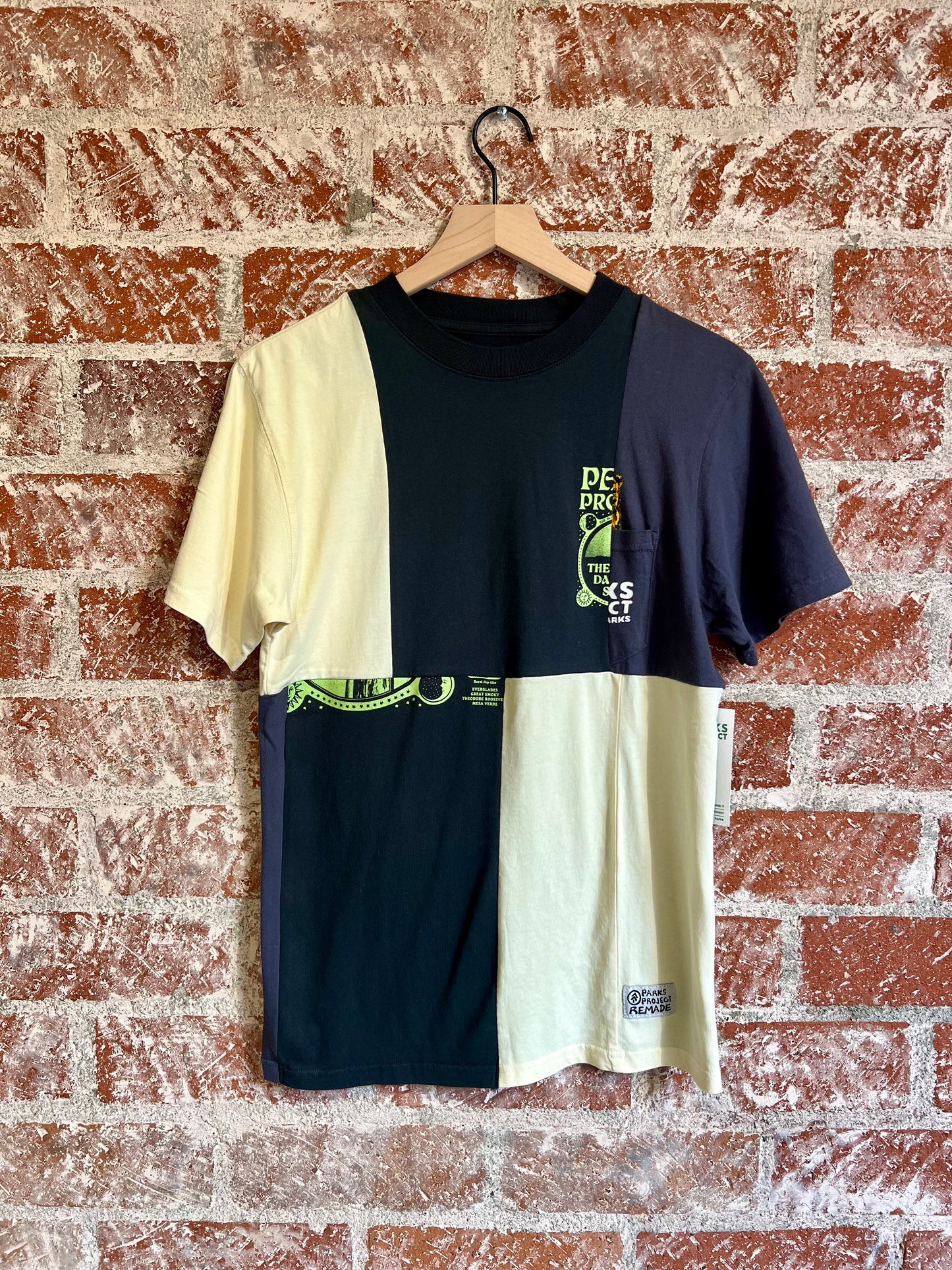 Remade Tee XS: Dark Sky Scale