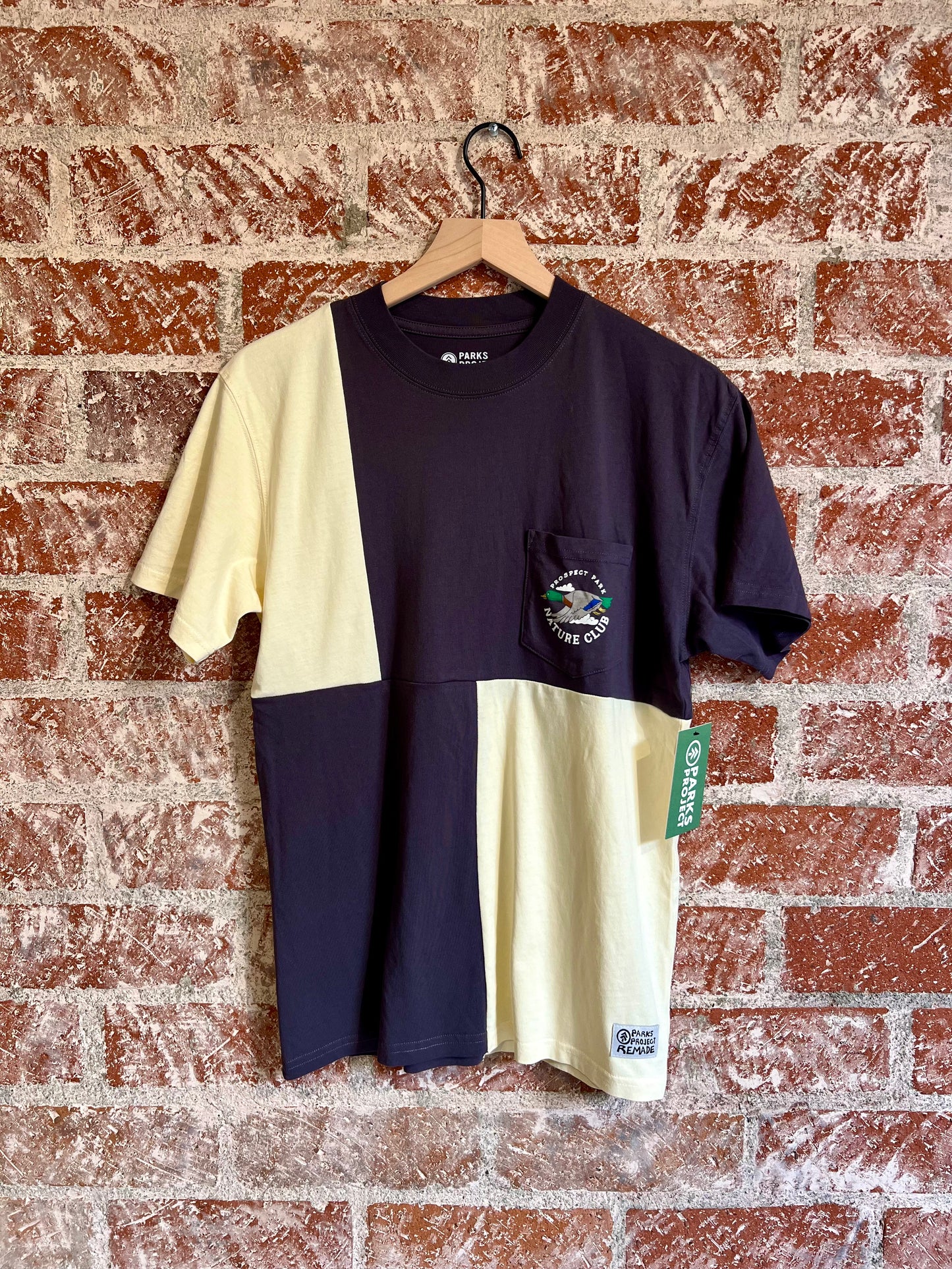 Remade Tee XS: Nature Club Cream