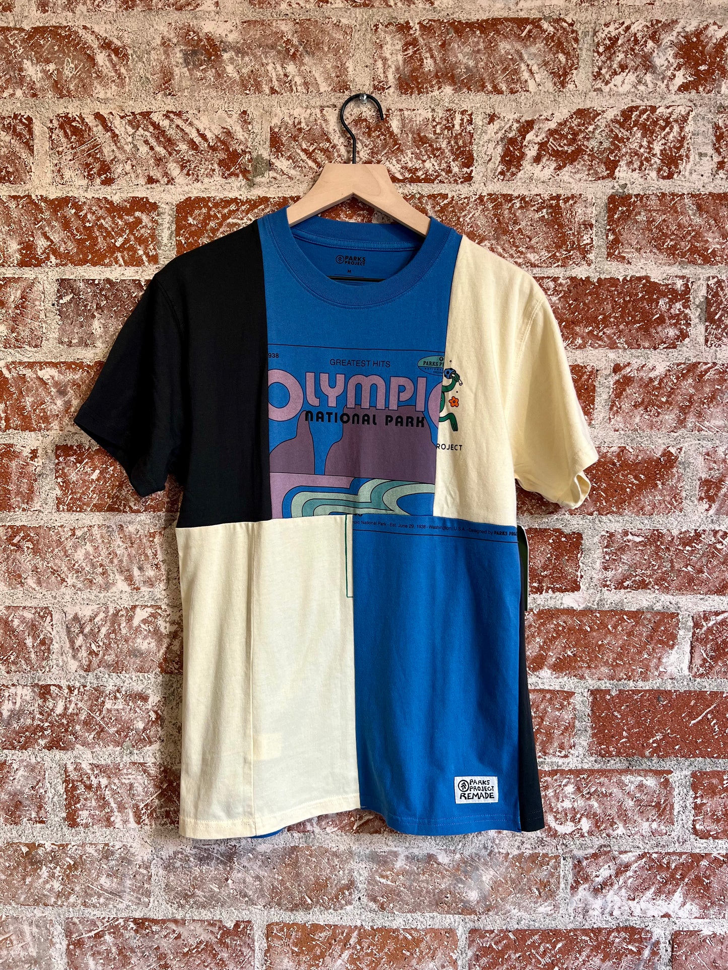 Remade Tee S: Olympic National Park Stereo
