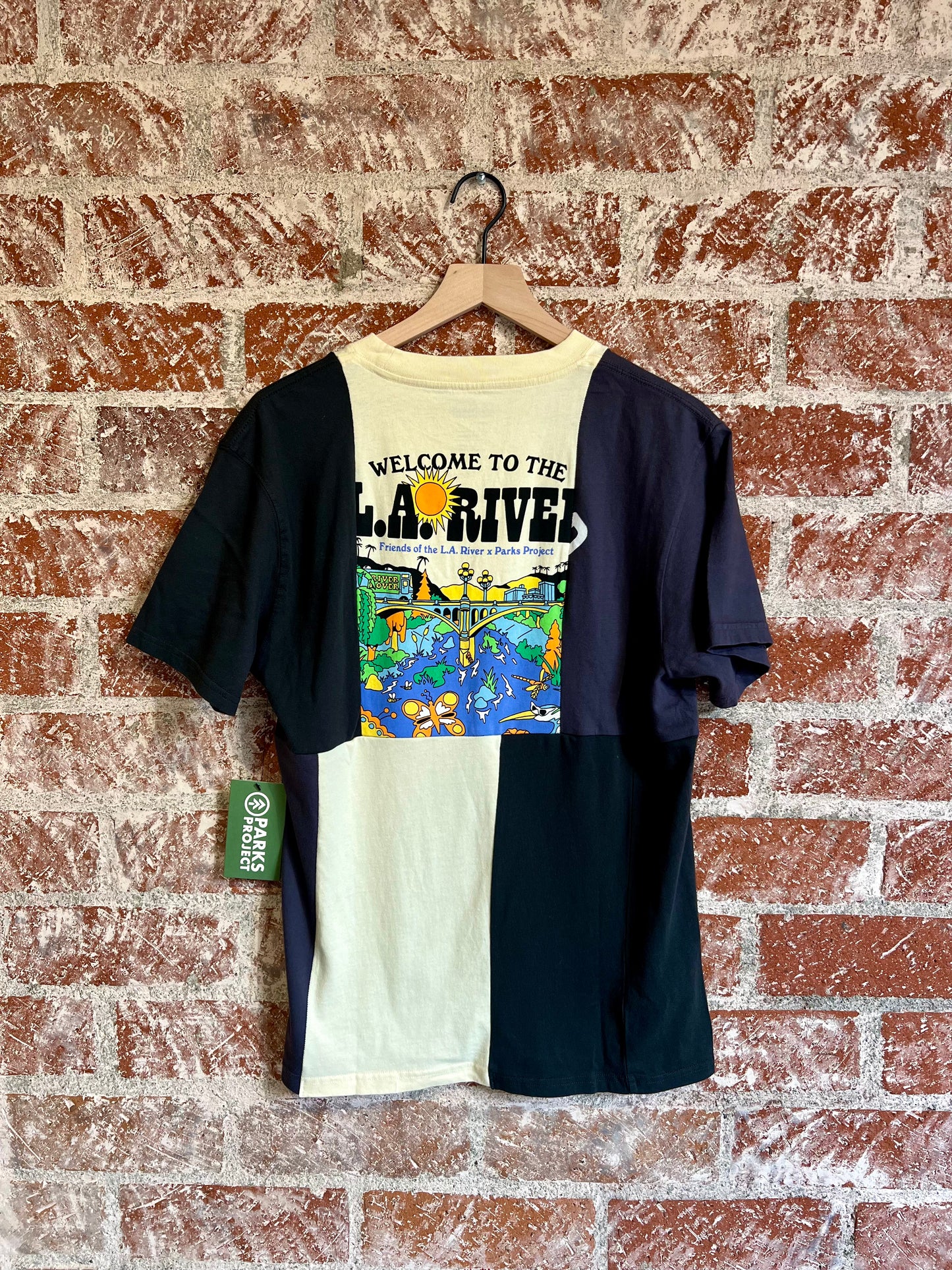 Remade Tee XS: LA River Dark