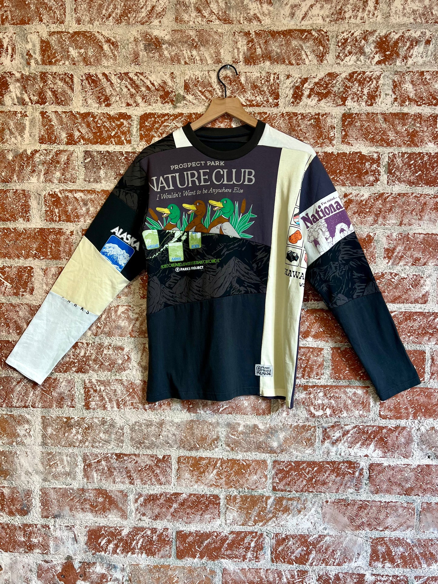 Remade Tee S: Nature Club Peppers Splice
