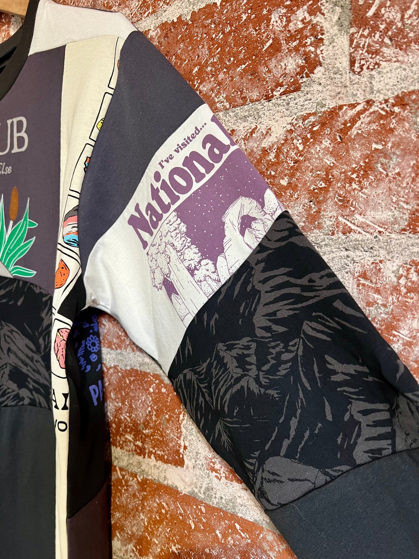 Remade Tee S: Nature Club Peppers Splice