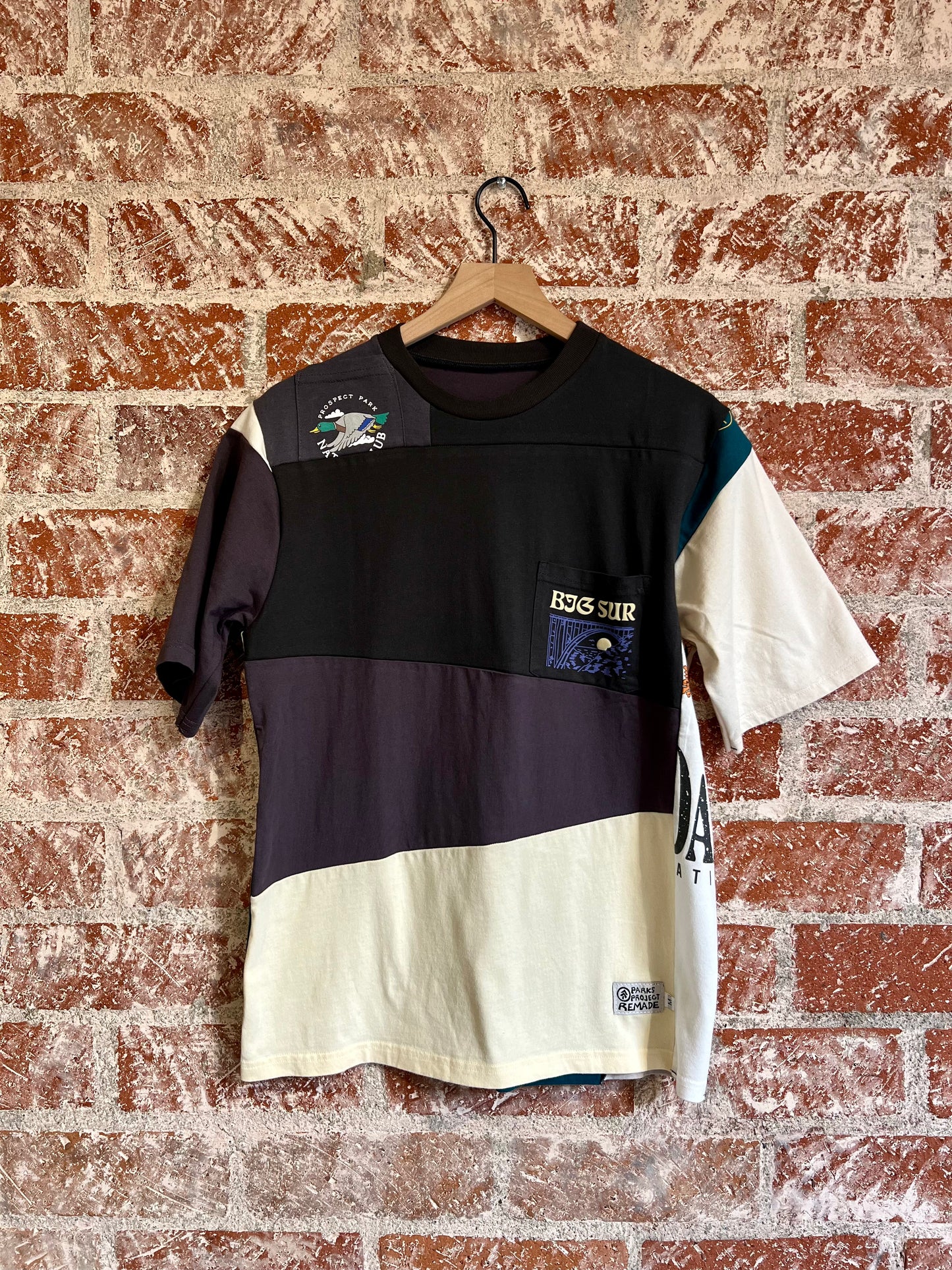 Remade Tee S: Big Sur Pocket Splice