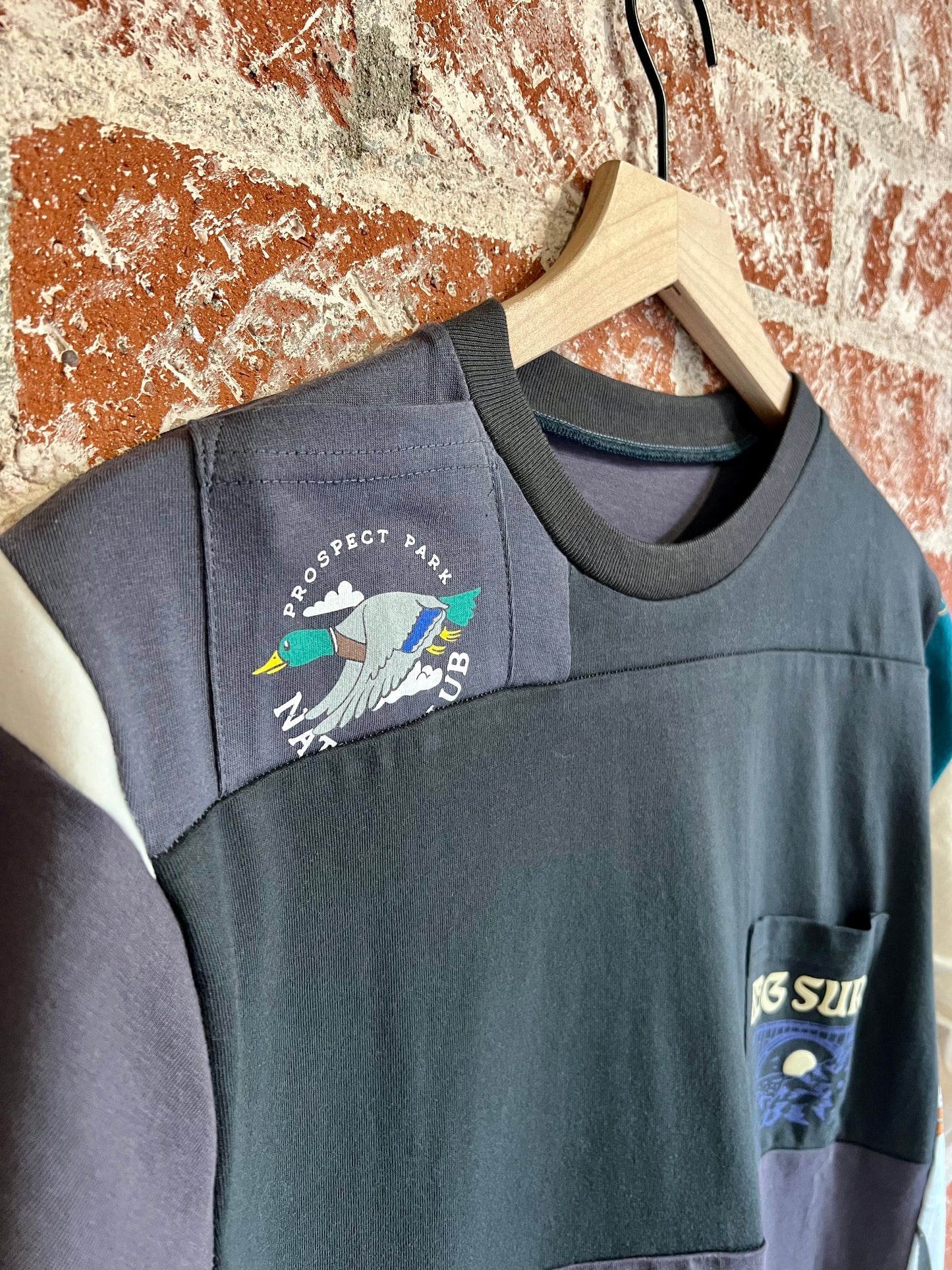 Remade Tee S: Big Sur Pocket Splice