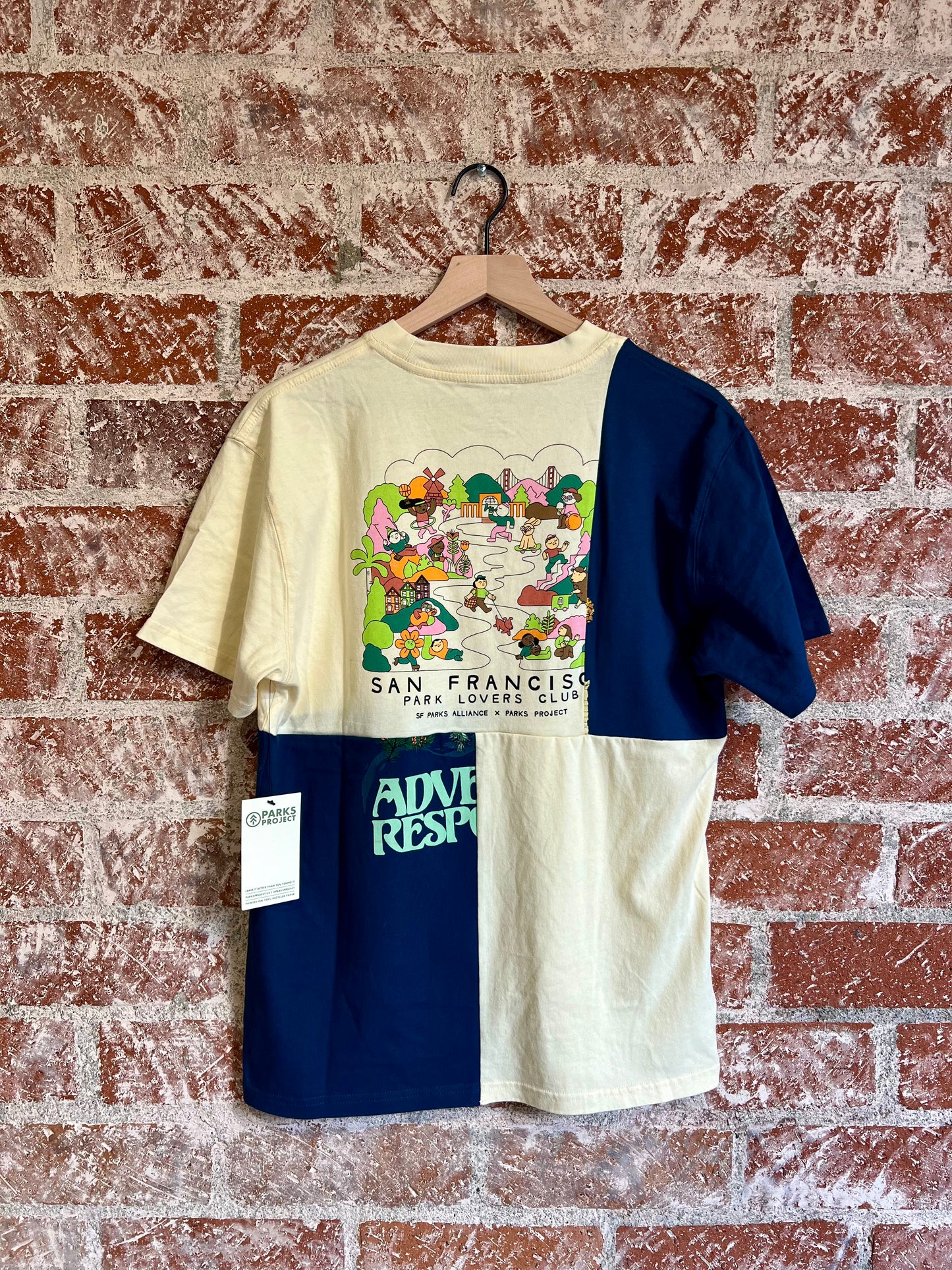 Remade Tee S: SF Park Lovers Adventure
