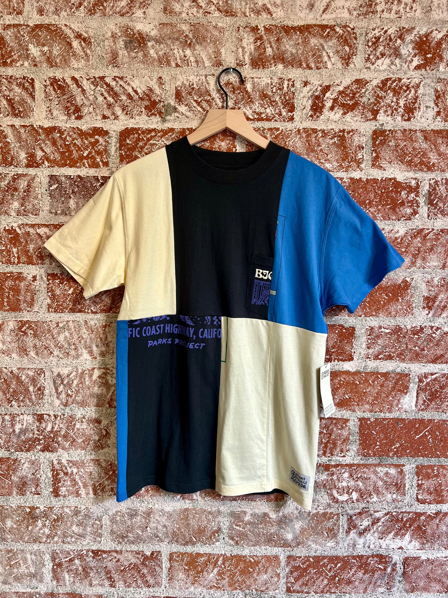 Remade Tee S: Big Sur Blue