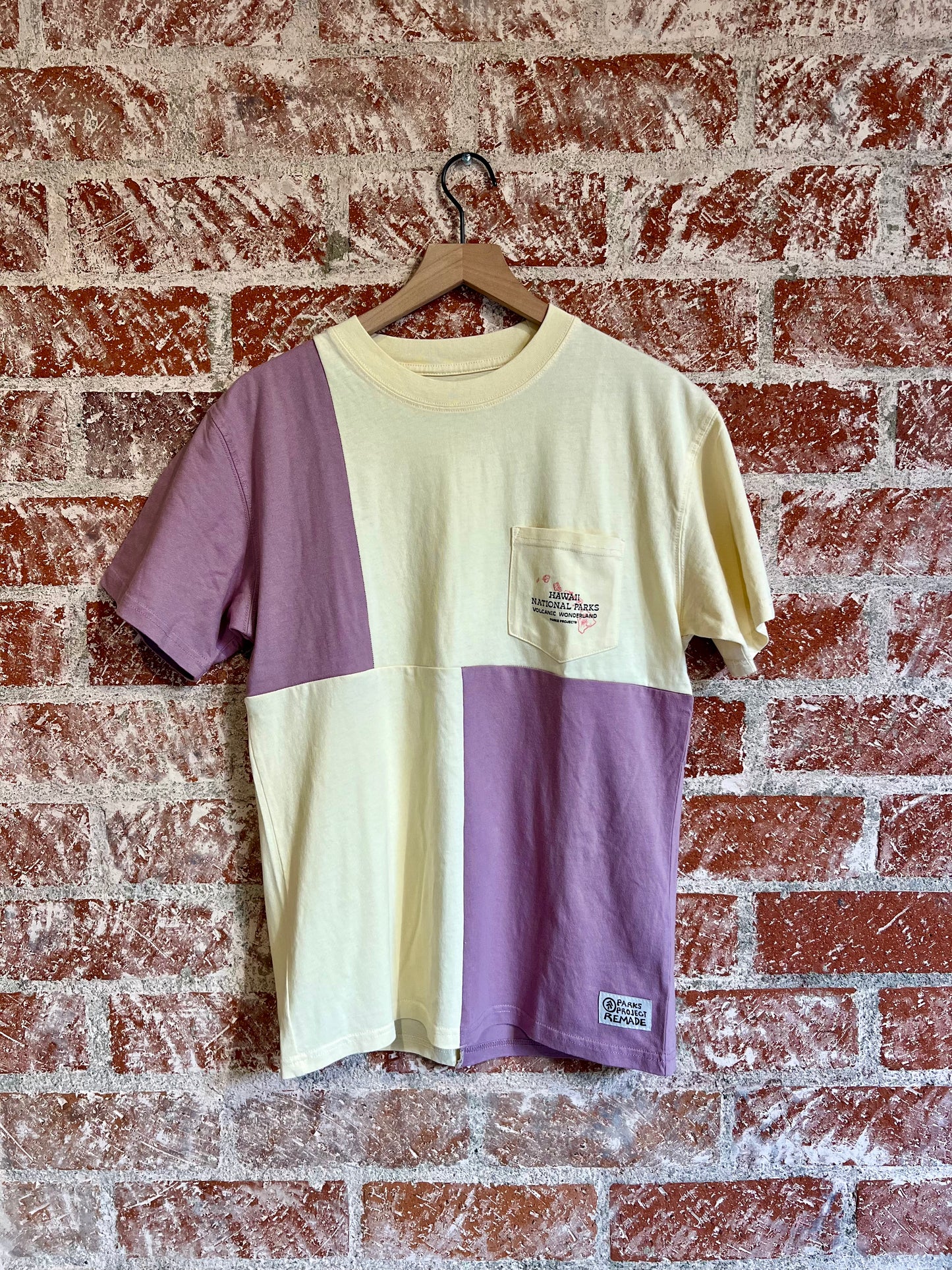 Remade Tee S: Hawai'i Volcano Purple