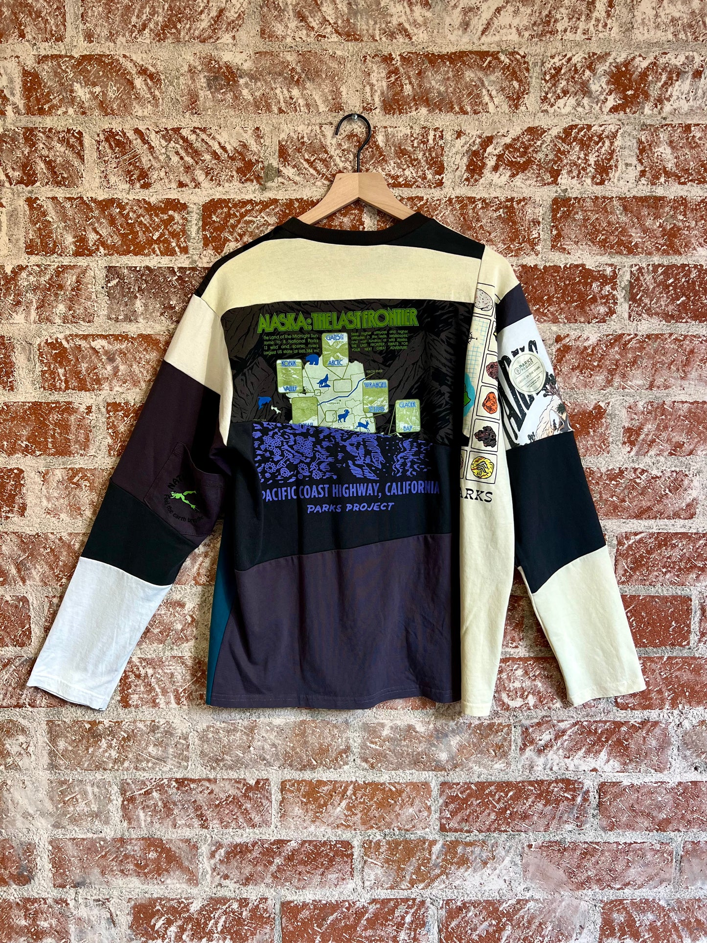 Remade Tee M: Nature Club Alaska Splice