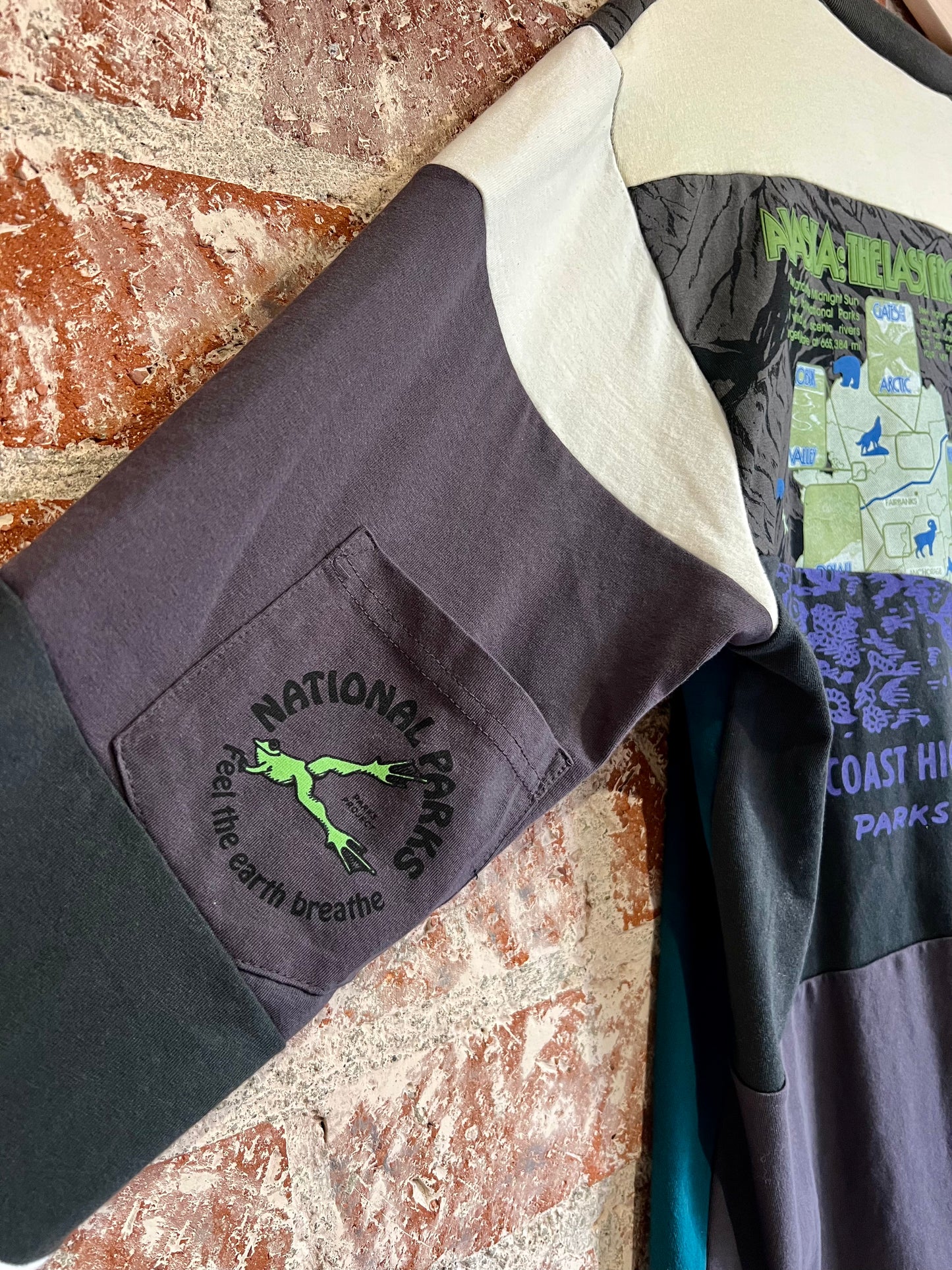 Remade Tee M: Nature Club Alaska Splice