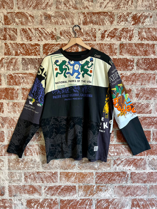 Remade Tee XL: Dancin' Frogs Splice