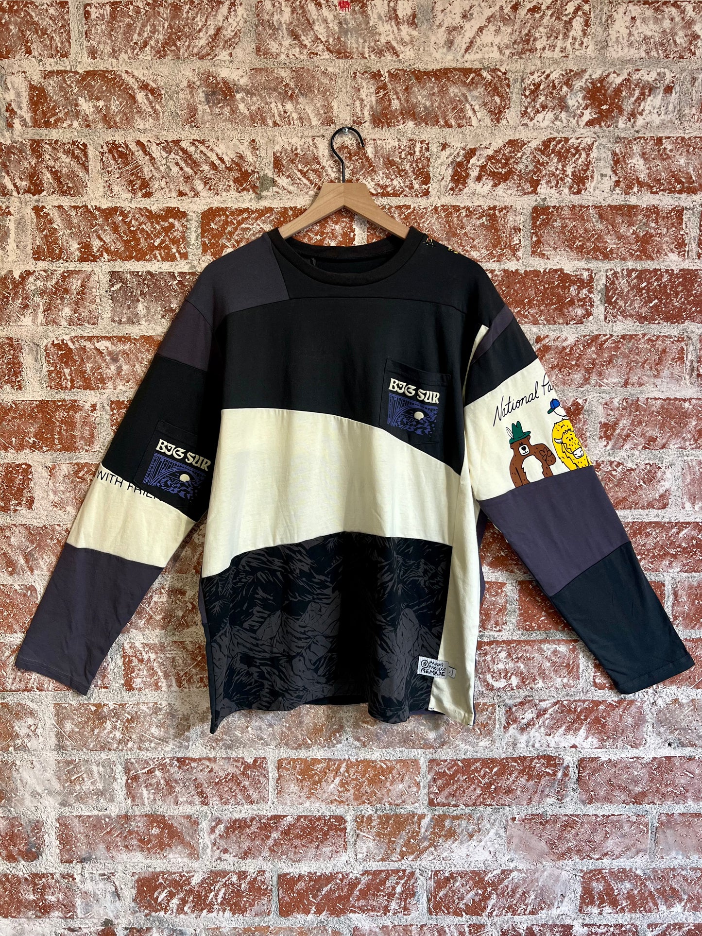 Remade Tee XXL: Big Sur Hawaii Splice