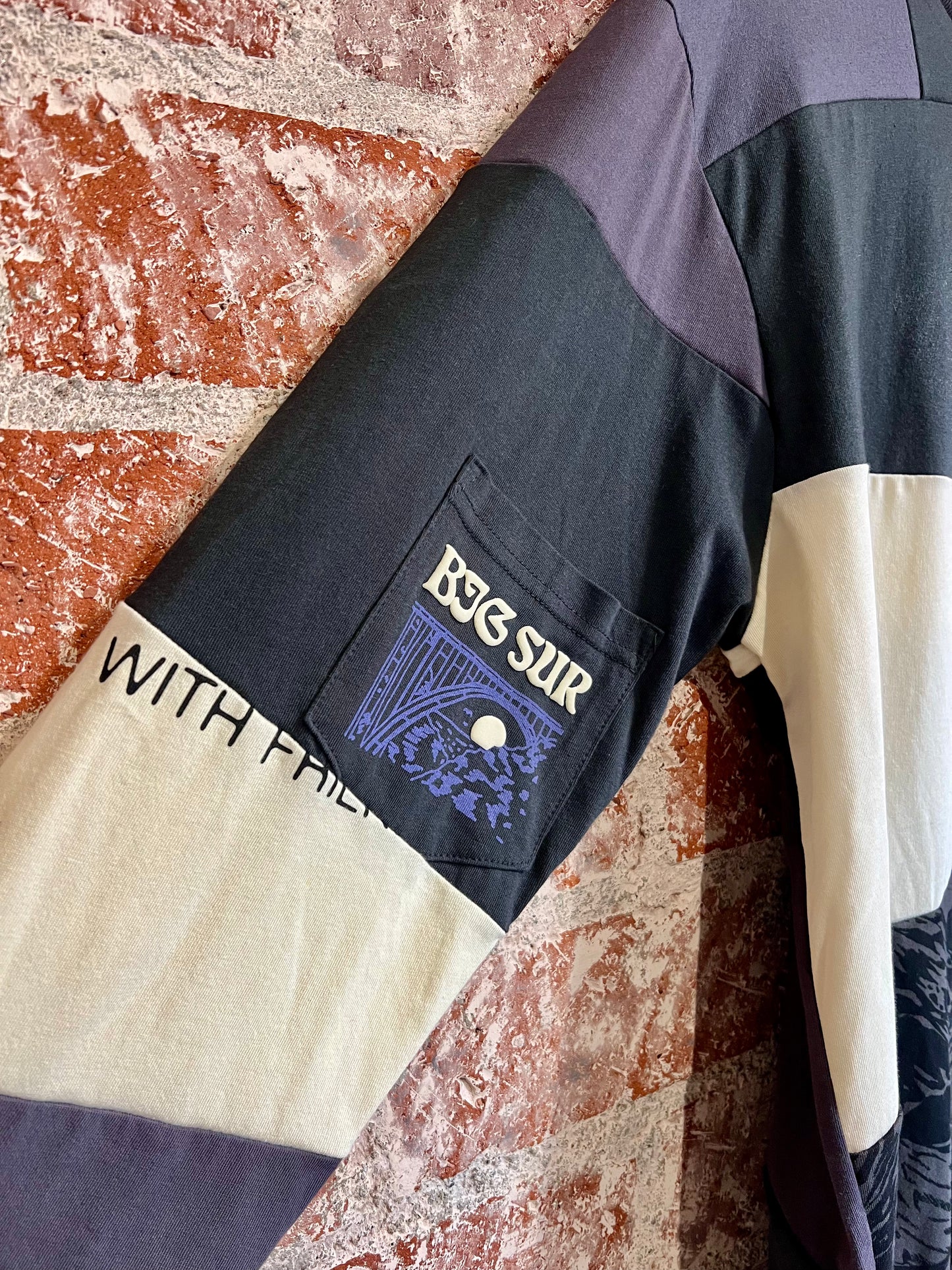 Remade Tee XXL: Big Sur Hawaii Splice