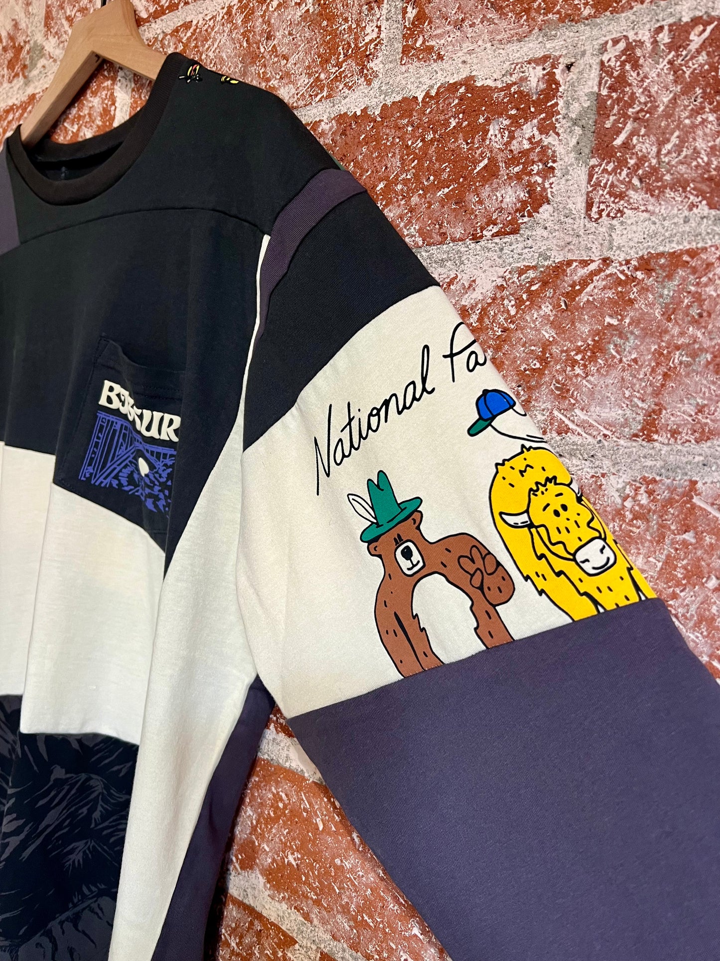 Remade Tee XXL: Big Sur Hawaii Splice