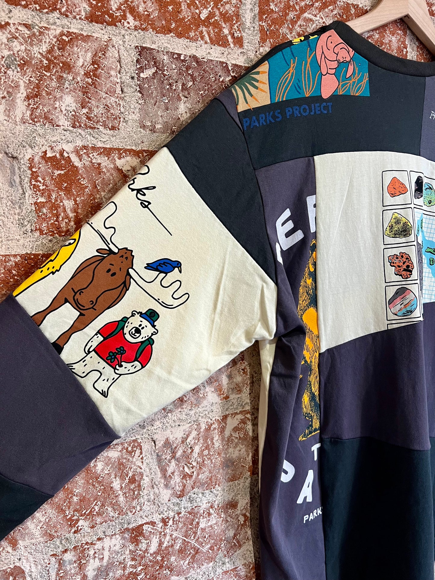 Remade Tee XXL: Big Sur Hawaii Splice