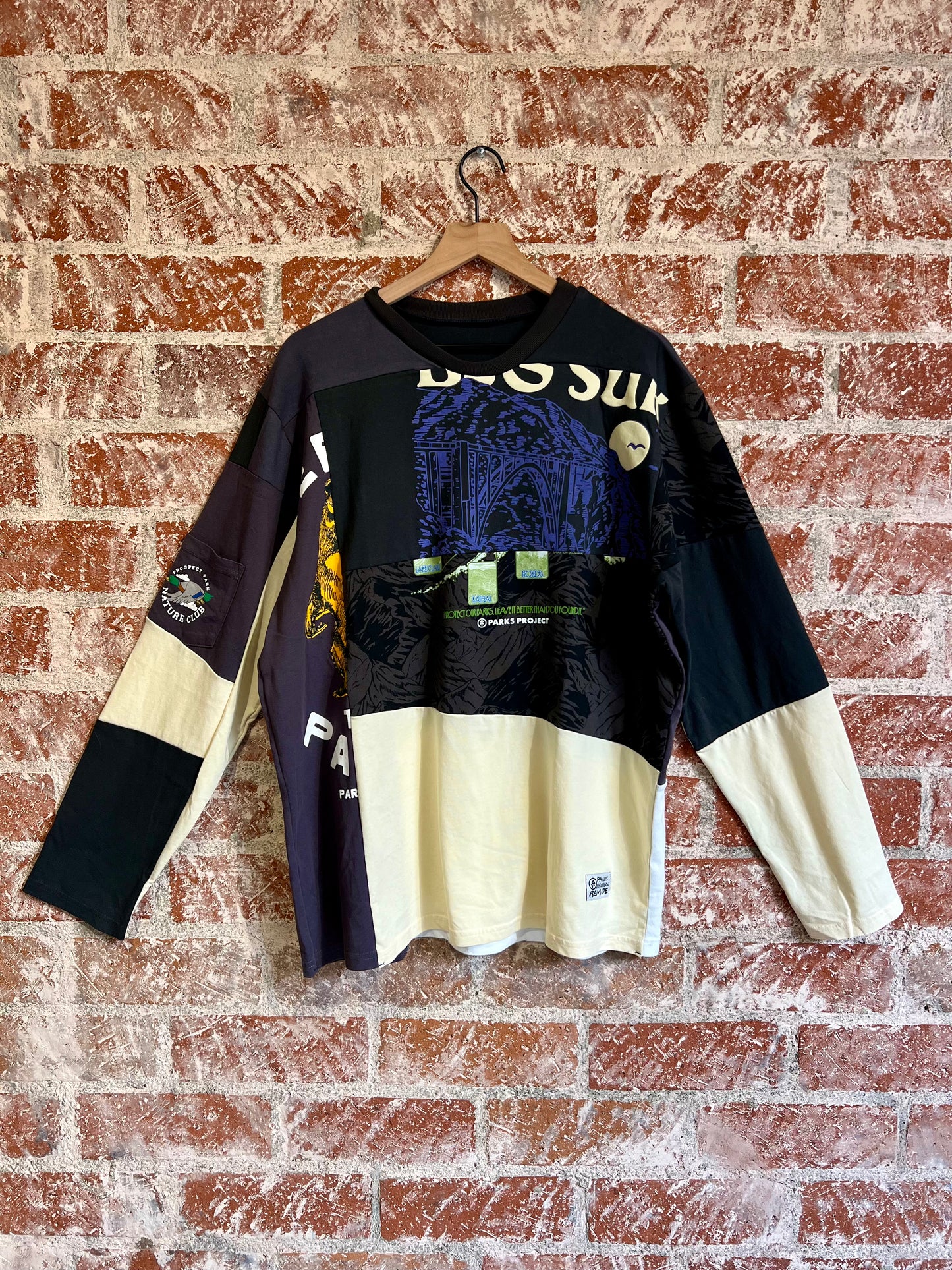 Remade Tee XXL: Big Sur Alaska Splice