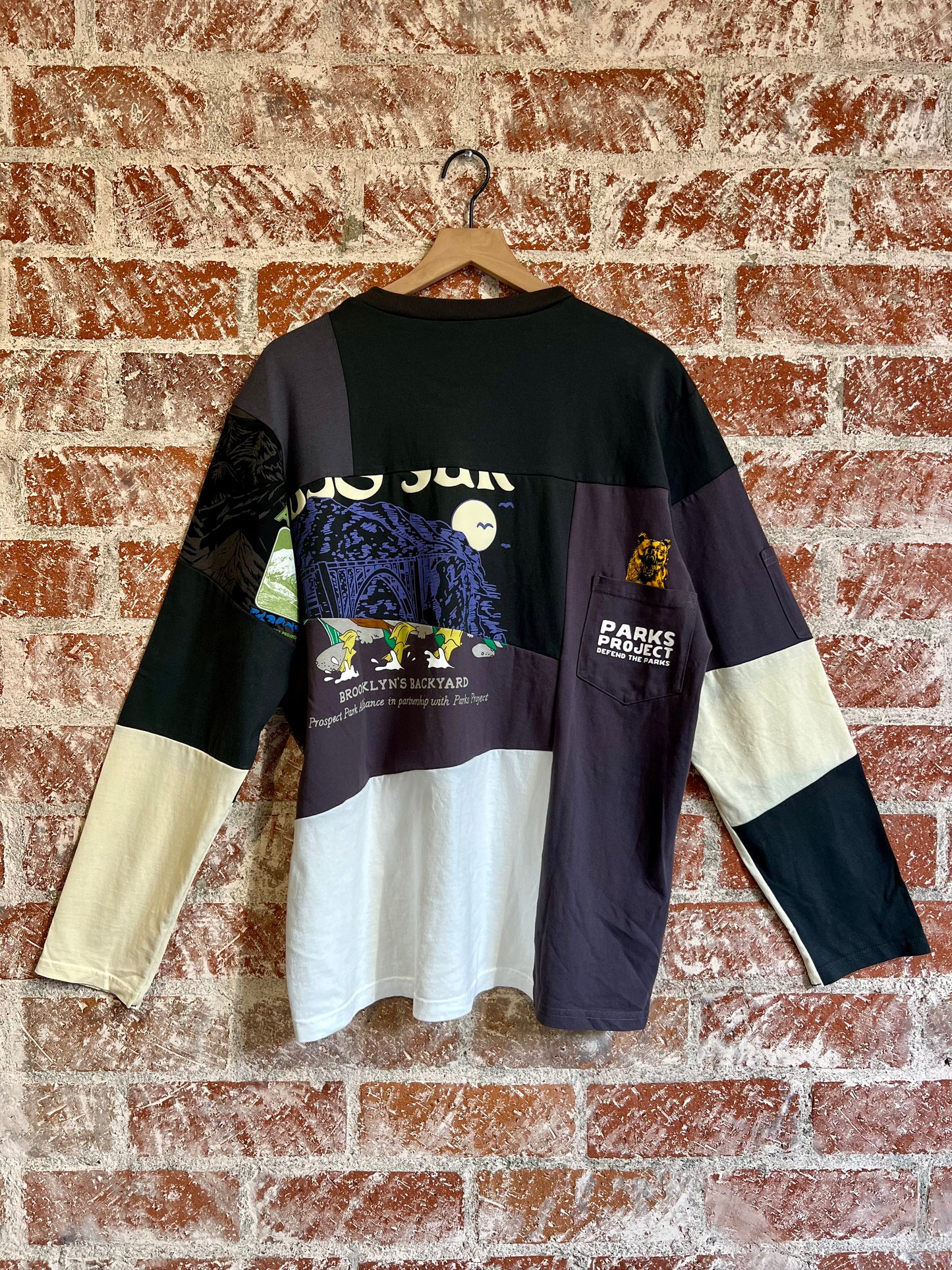 Remade Tee XXL: Big Sur Alaska Splice