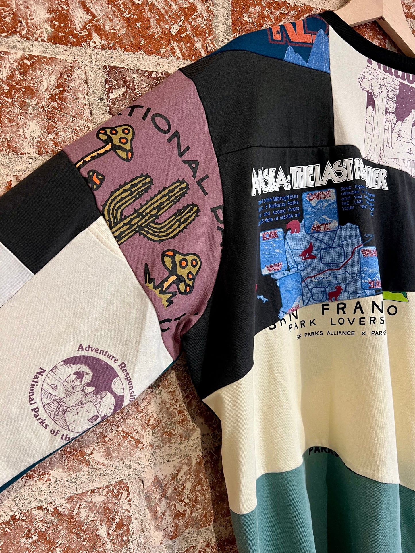 Remade Tee XXXL: Defend Alaska Splice