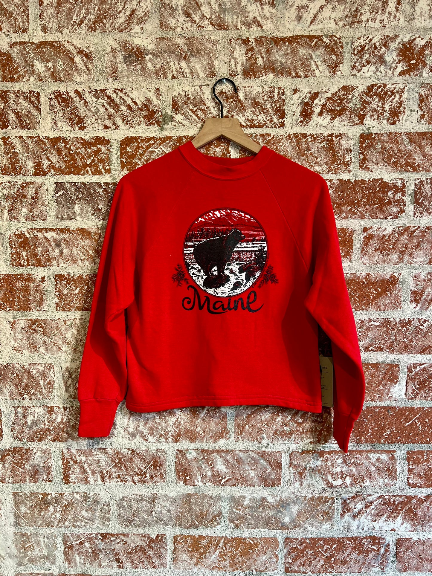 Vintage Sweater: Maine Mockneck