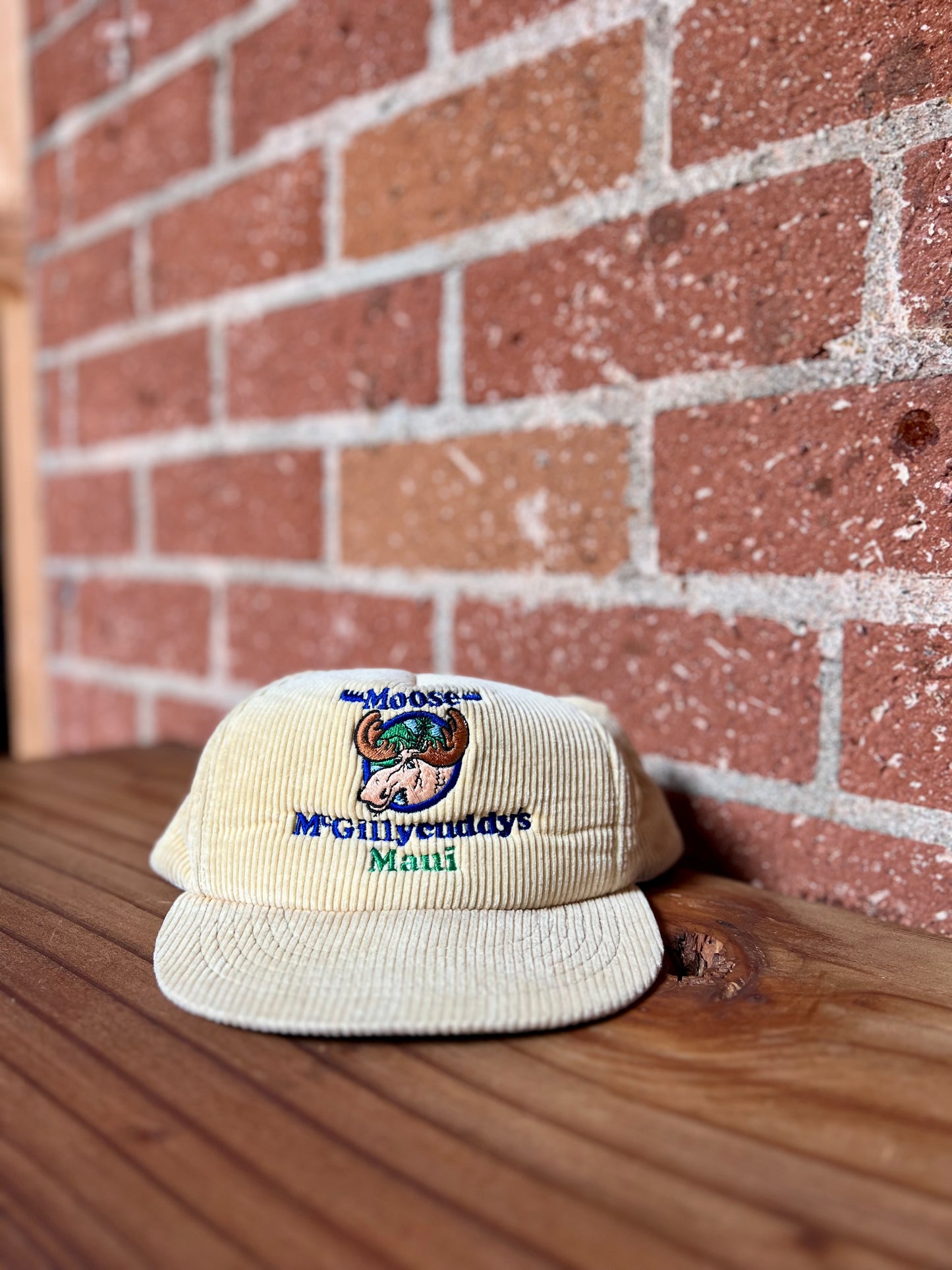 Vintage Hat: Maui Moose Corduroy