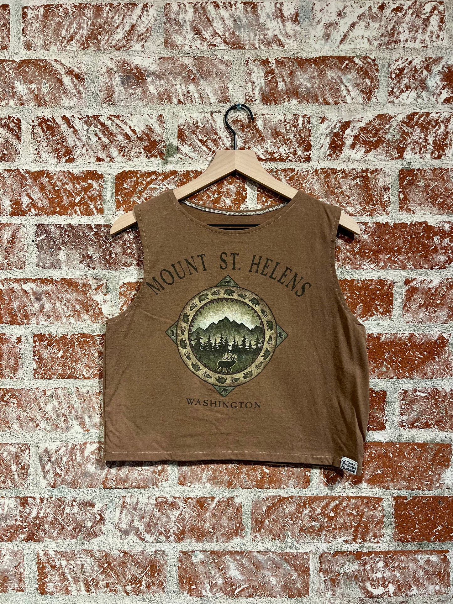 NEEDS ALTERING Remade Tank S: Mount St. Helens