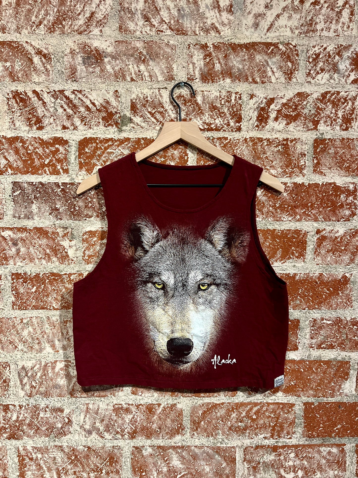 Remade Tank S: Alaskan Wolf Face