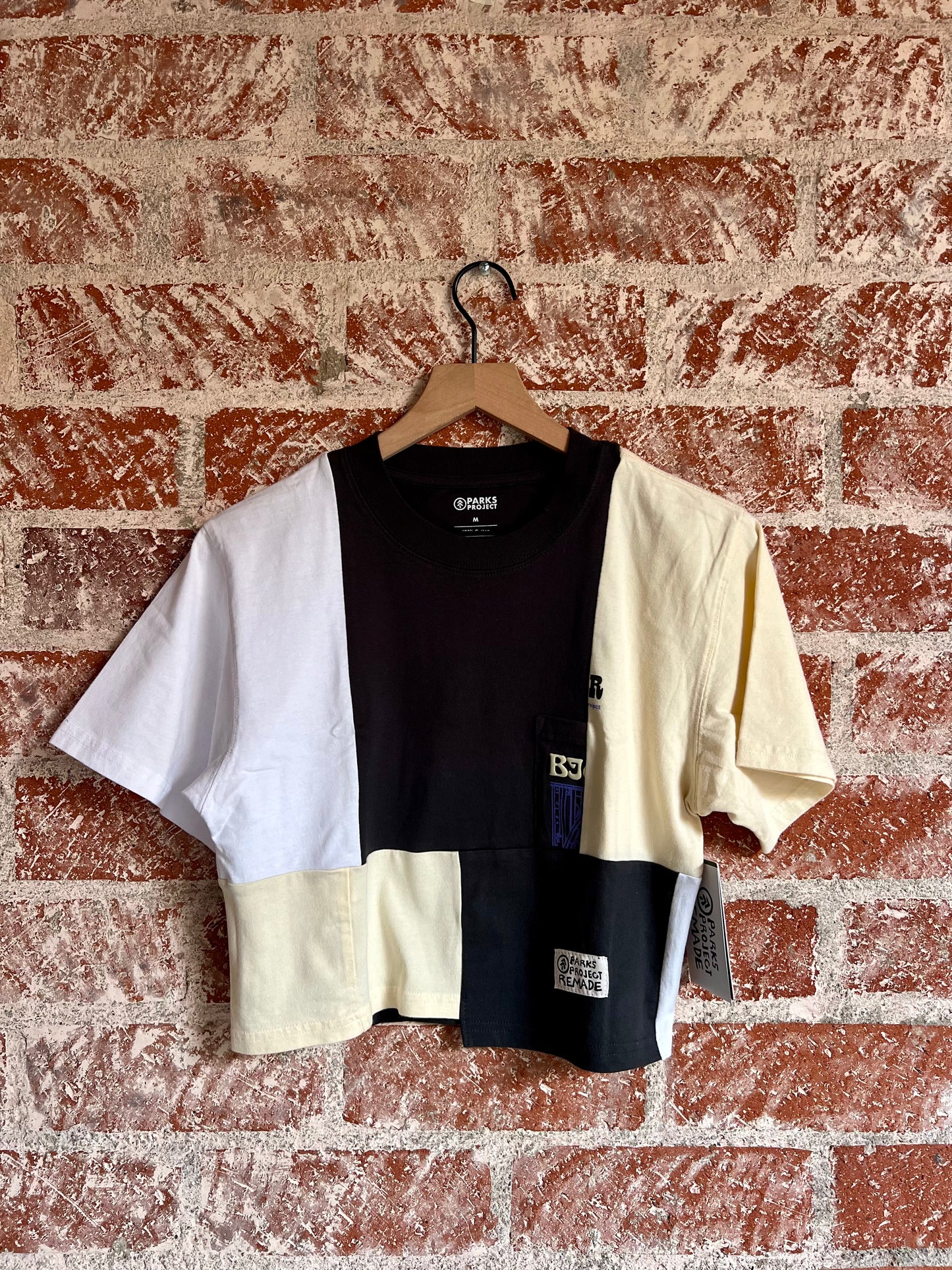 Remade Crop Tee XXS: Big Sur Light