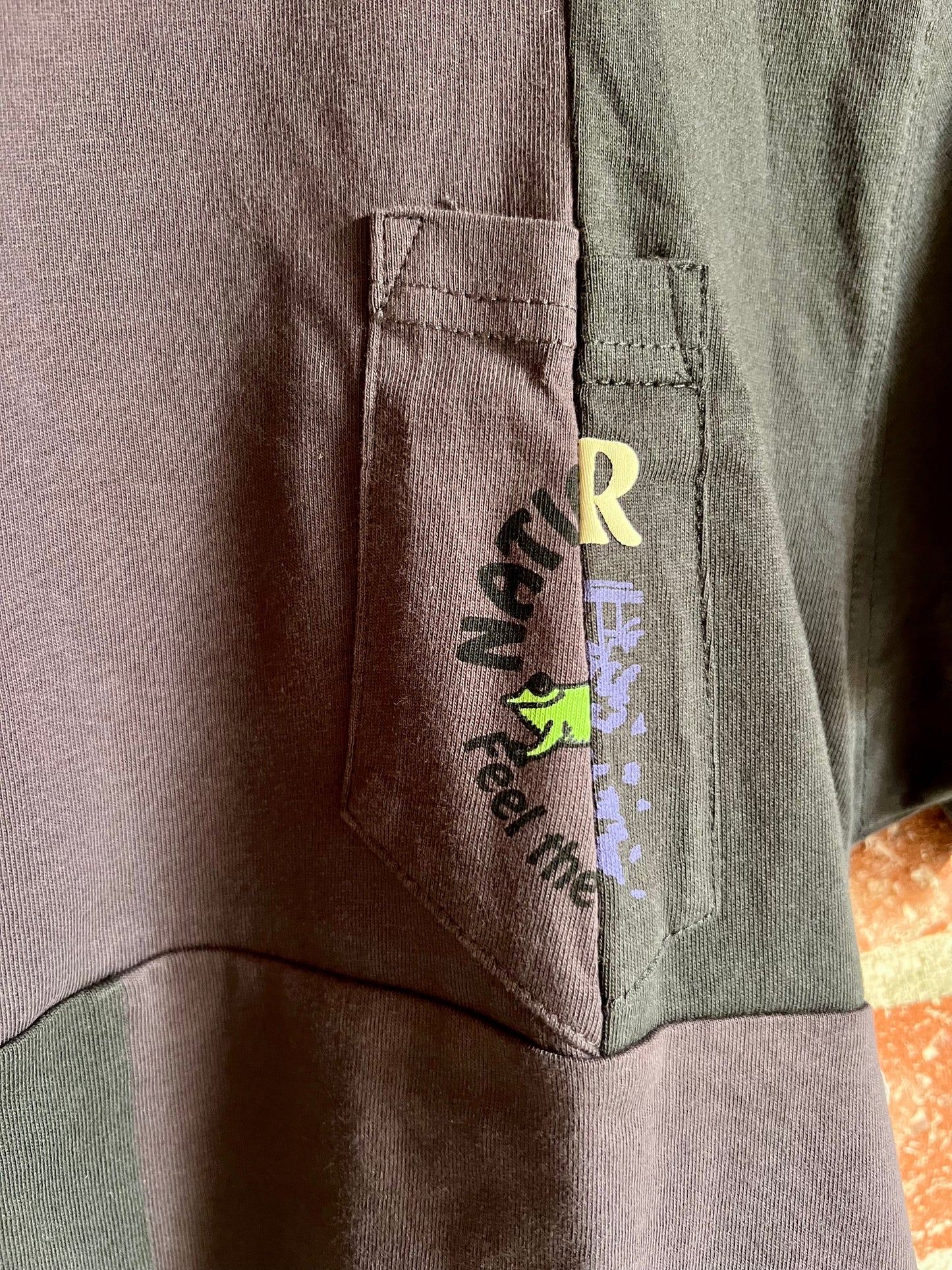 Remade Crop Tee XS: Feel the Earth
