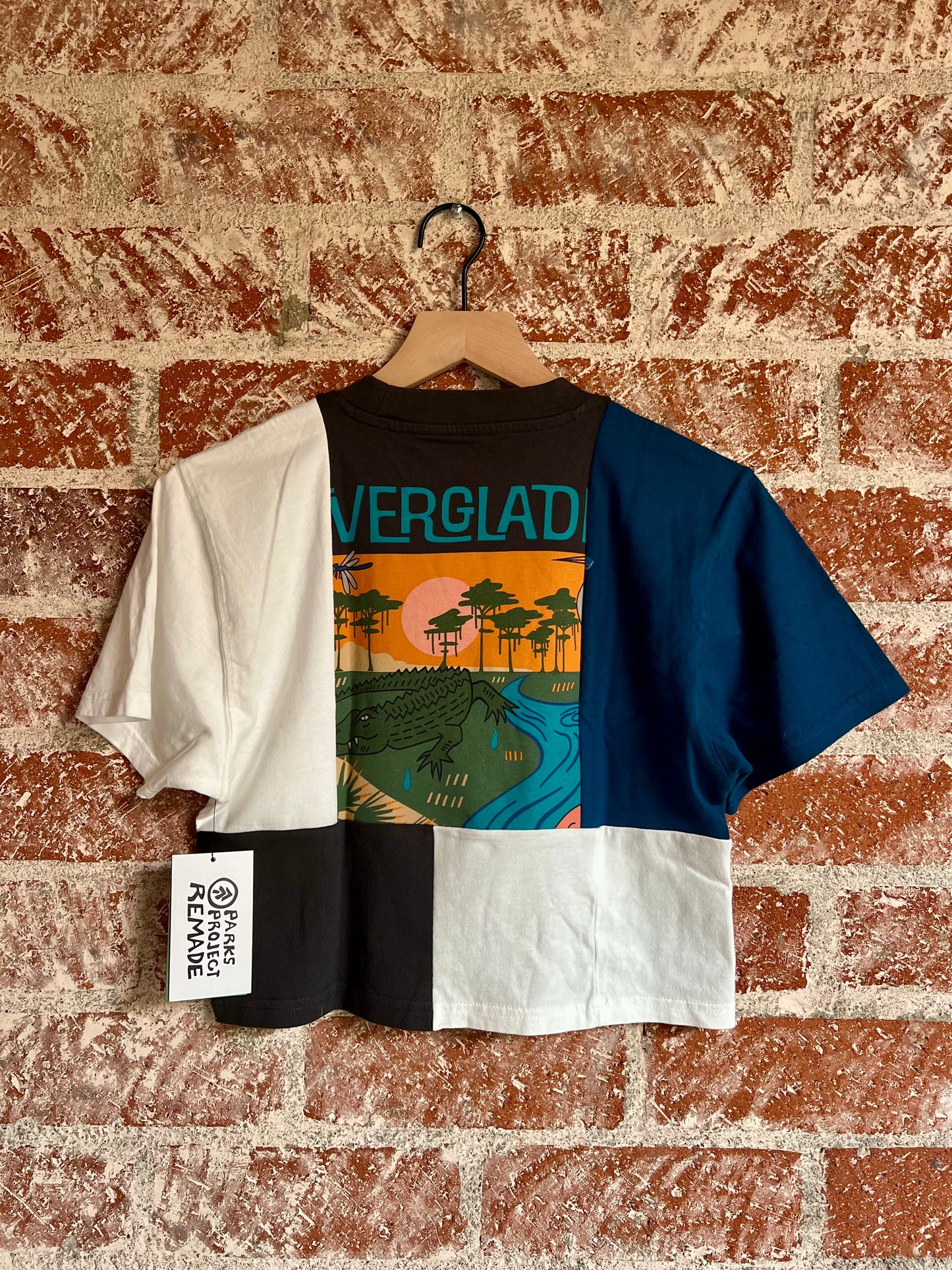 Remade Crop Tee XS: Everglades