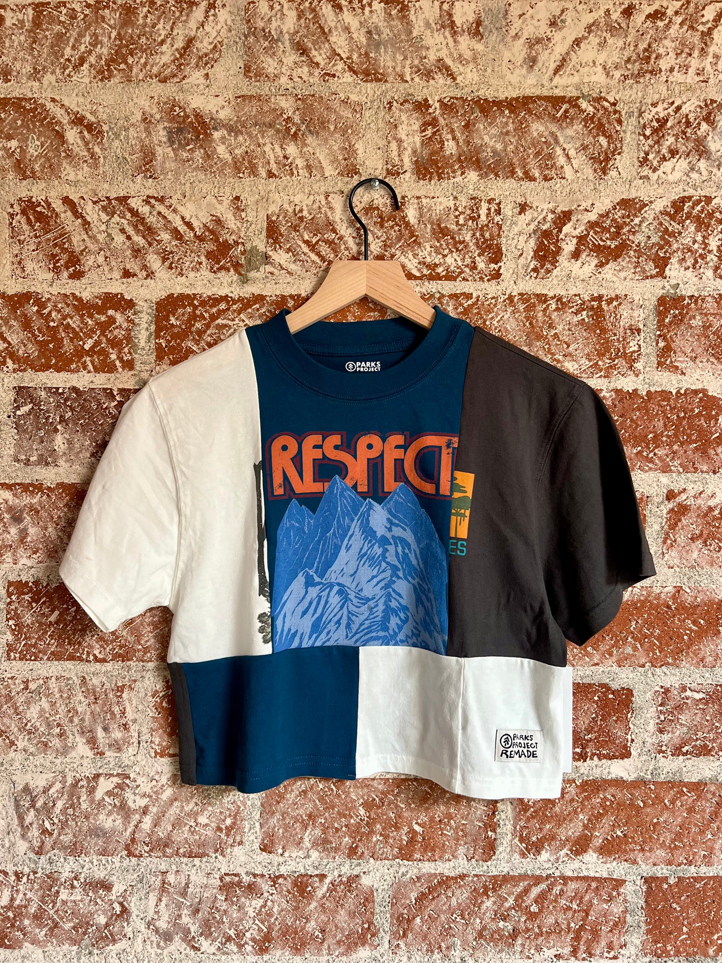 Remade Crop Tee XS: Respect