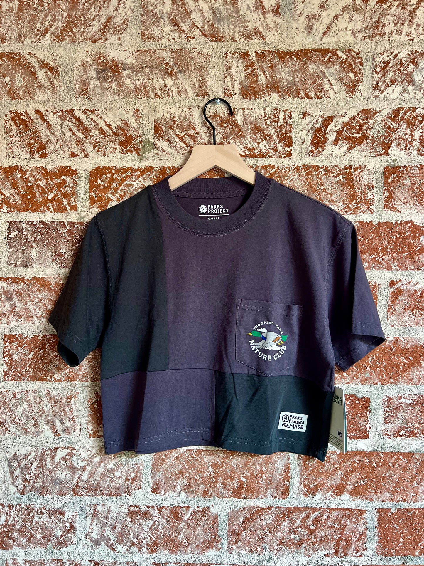 Remade Crop Tee XXS: Prospect Park Nature Club